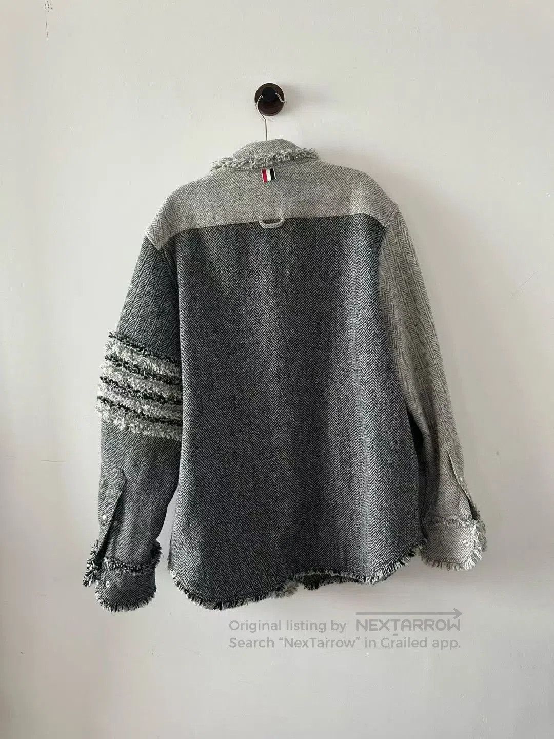 Thom Browne Thom Browne Frayed Jacket. Size US L / EU 52-54 / 3 - 2 Thumbnail