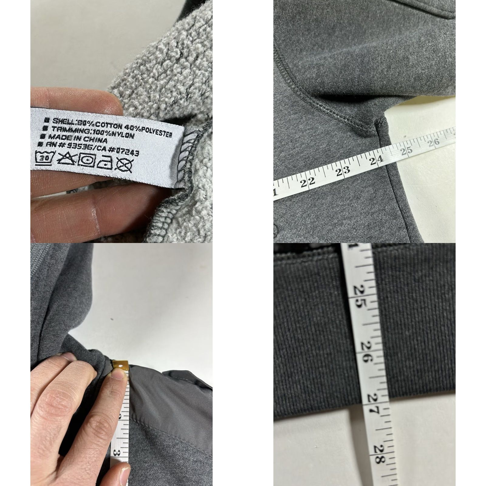 Vintage VINTAGE Eckō Unltd. Raw & Uncut Sweatshirt Gray Y2K Hooded Large Hip Hop Mens Size US L / EU 52-54 / 3 - 10 Thumbnail