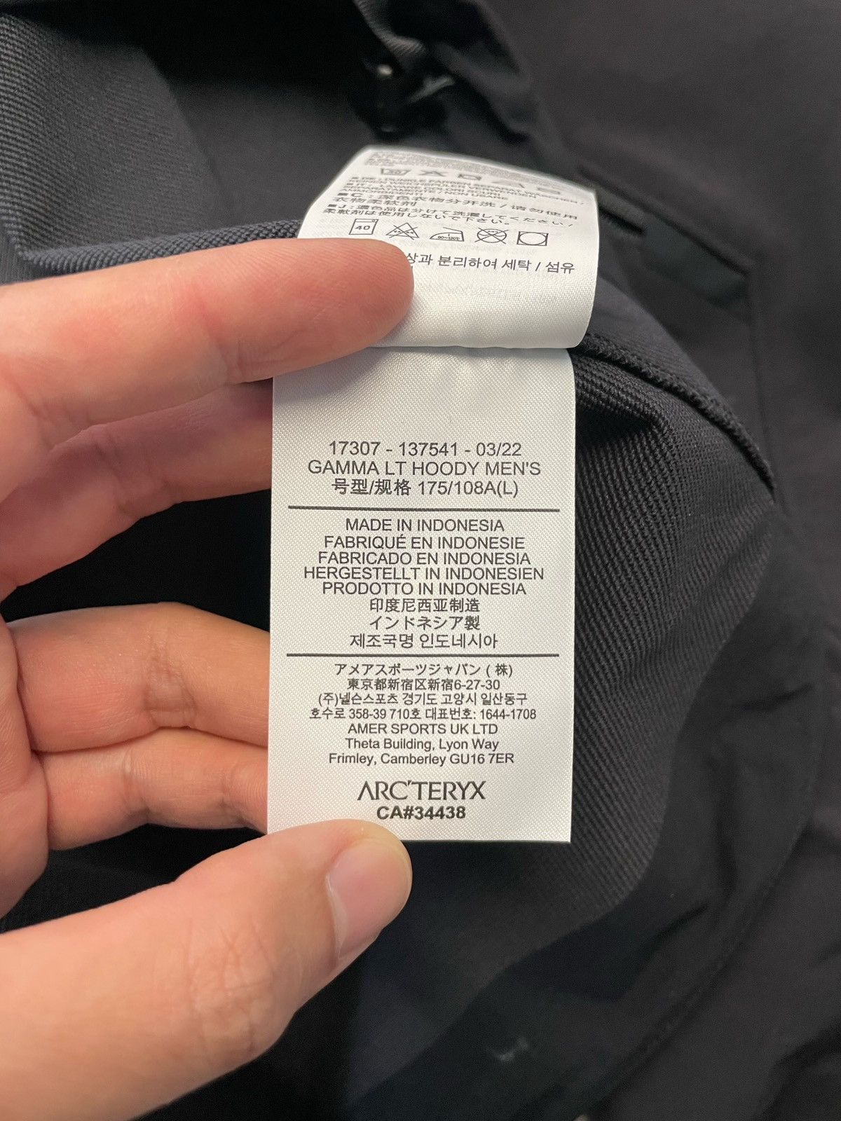Arc'teryx Arc’teryx Gamma LT Hoody Jacket Size US L / EU 52-54 / 3 - 15 Thumbnail