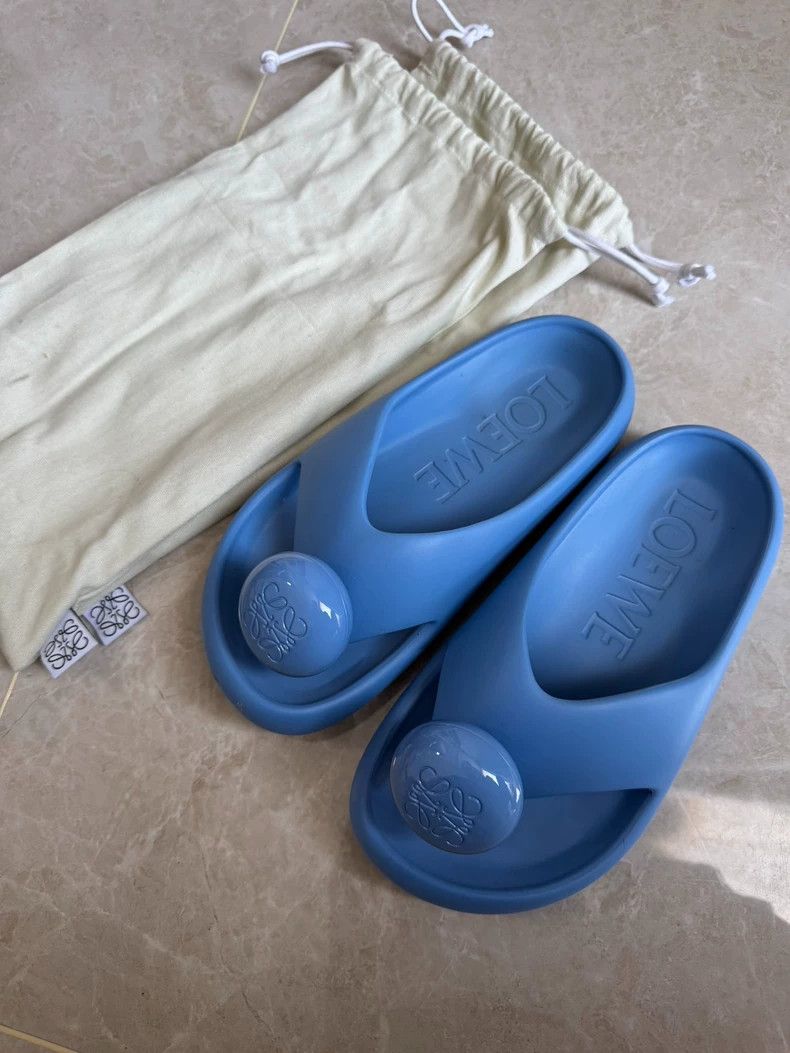 Loewe LOEWE Blue ball shoes Size US 5.5 / IT 35.5 - 1 Thumbnail