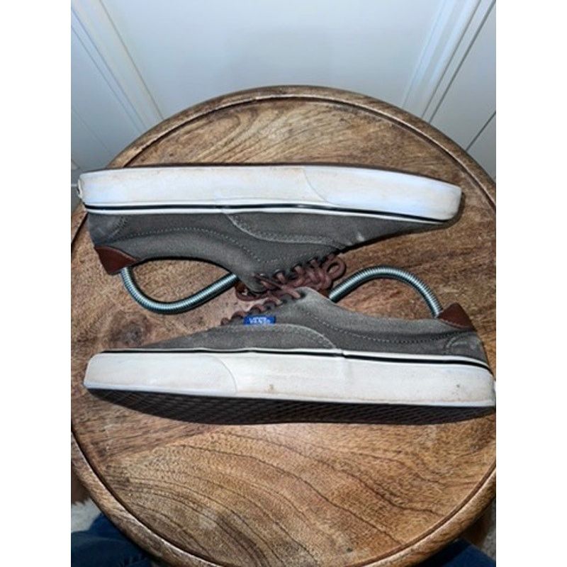 Vans Vans Era 59 Men's Size 9.5 Gray Canvas Leather Accent Size US 9.5 / EU 42-43 - 6 Thumbnail