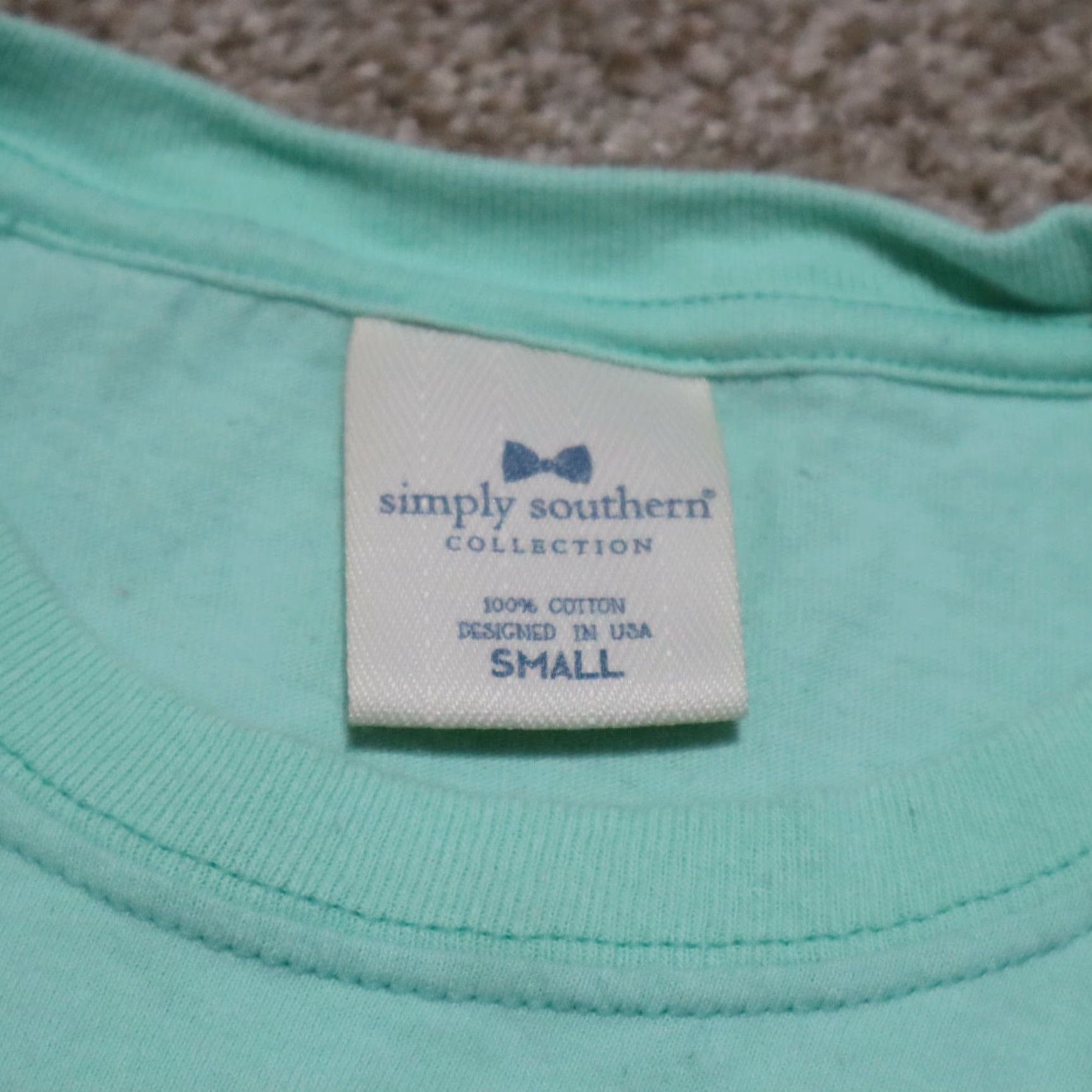 Hope Simply Southern Shirt Ladies Small Blue "Hope Is an Anchor for the Soul" T-Shirt Womens Small Blue 90s? Size S / US 4 / IT 40 - 4 Thumbnail