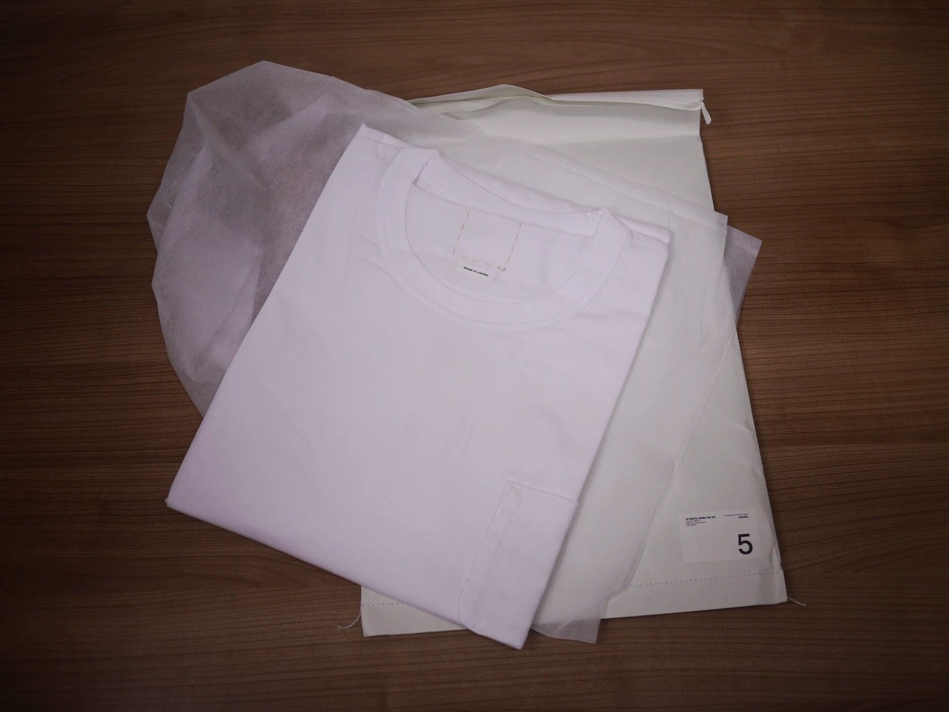 Visvim VISVIM 25SS ULTIMATE JUMBO TEE White 5 Top Cotton Size US XXL / EU 58 / 5 - 5 Thumbnail