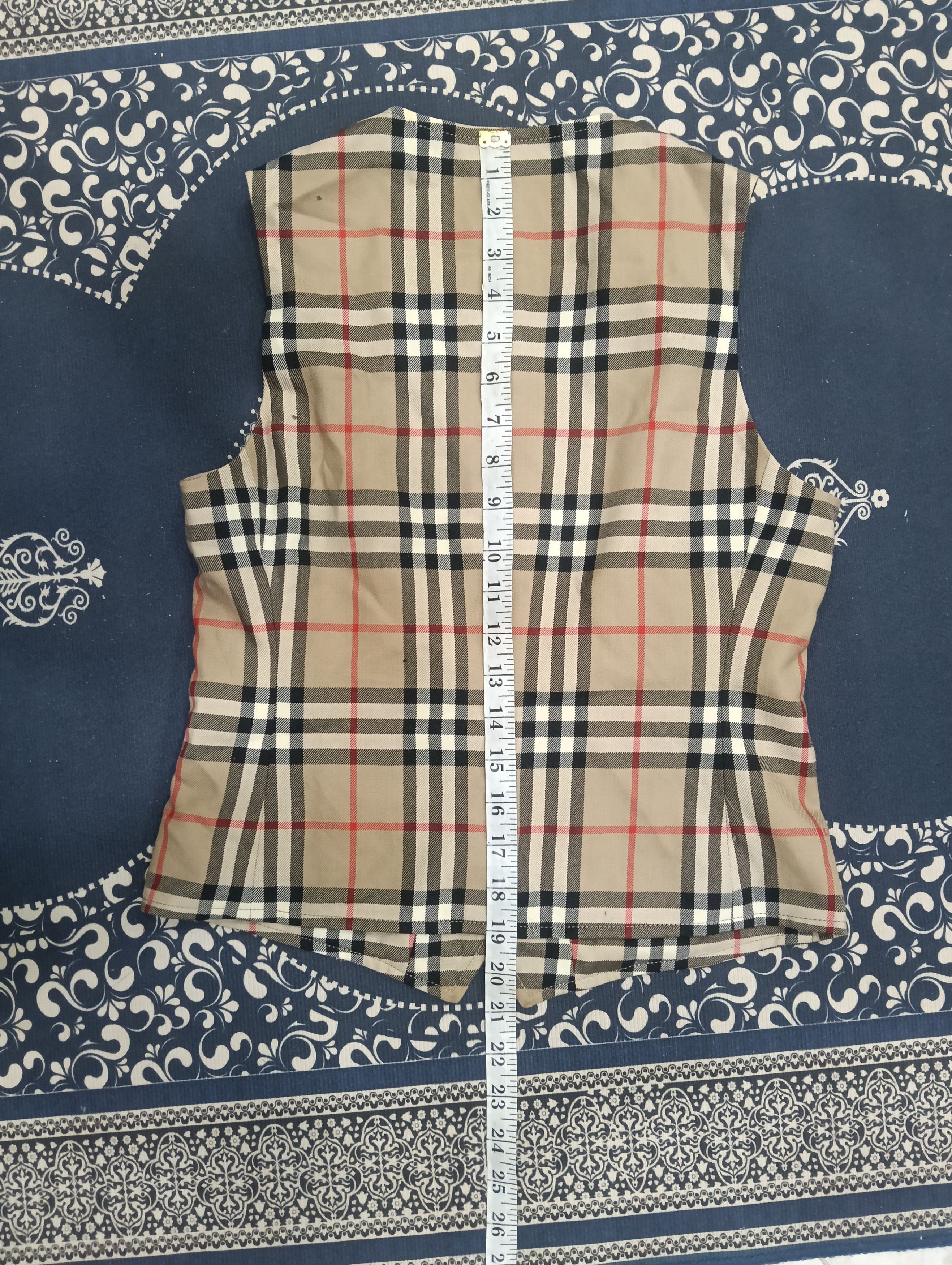 Burberry Vintage Burberry Vest Size S / US 4 / IT 40 - 9 Thumbnail