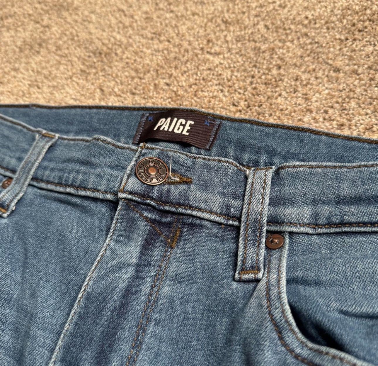 Paige EVERYDAY BLUE PAIGE JEANS Size US 32 / EU 48 - 4 Thumbnail