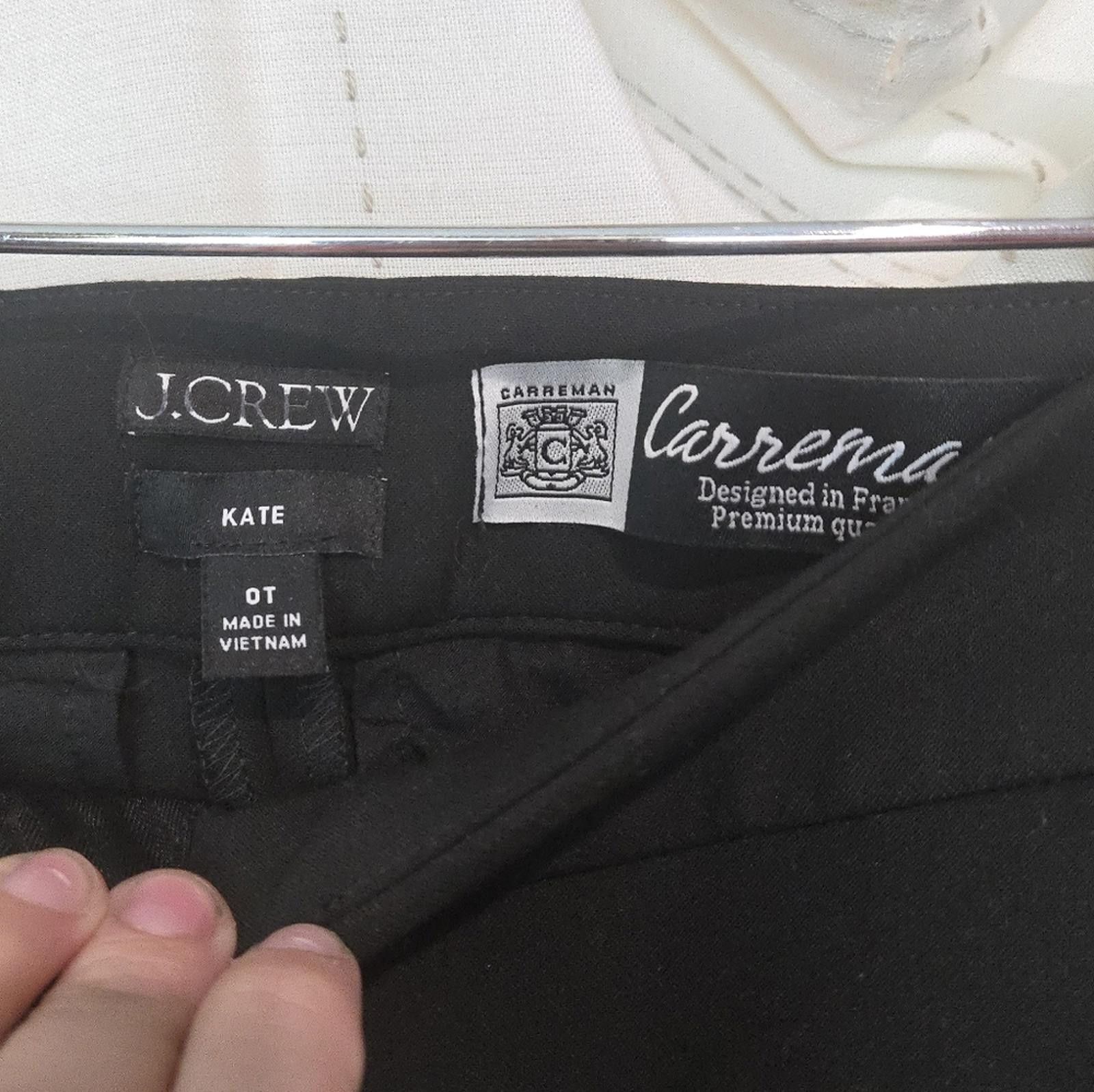 J.Crew J Crew Tall Kate straight-leg pant in four-season stretch Size 30" / US 8 / IT 44 - 3 Thumbnail