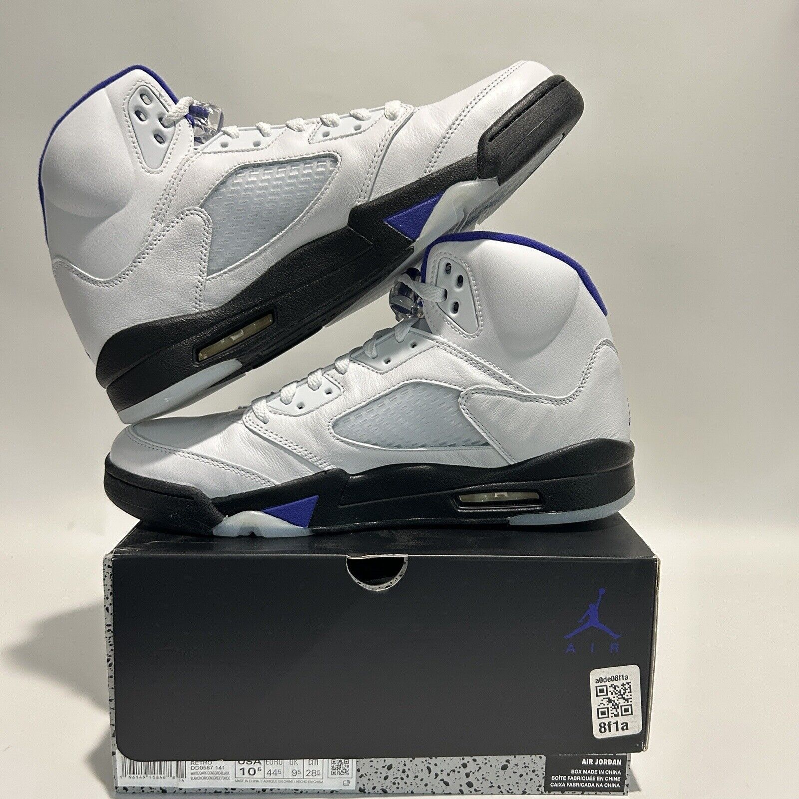 Nike Nike Shoes Air Jordan 5 Retro “Dark Concord” 2024 Size US 10.5 / EU 43-44 - 3 Thumbnail