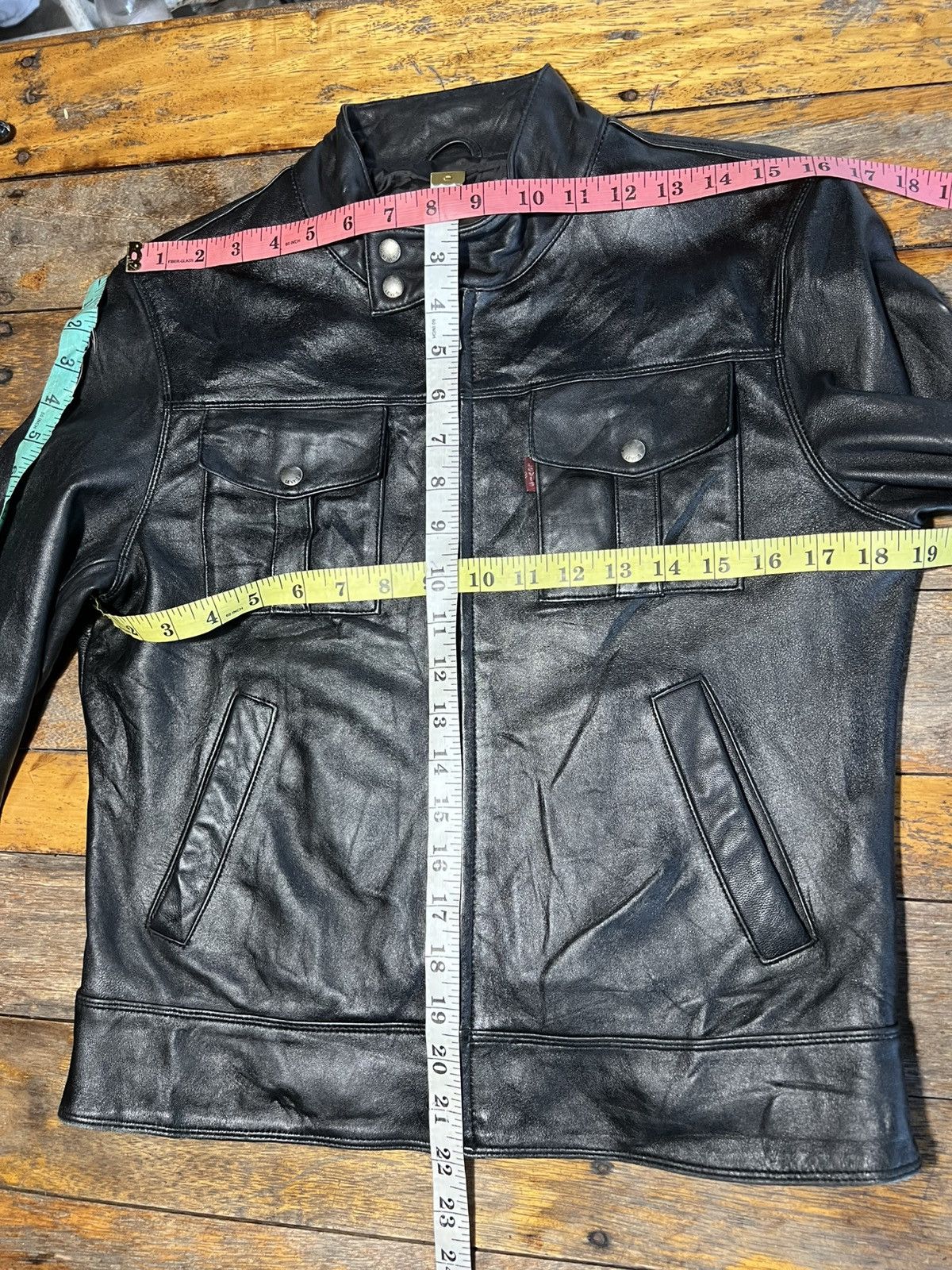Levi's Lether Jacket Levis Size S / US 4 / IT 40 - 15 Thumbnail