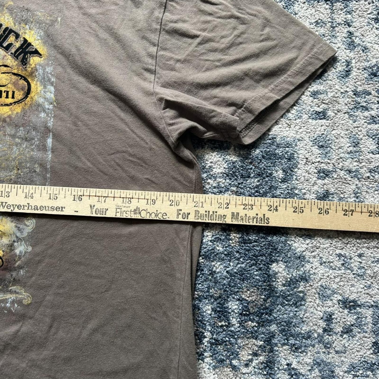 Hard Rock Cafe Vintage Brown y2k Hard Rock Graphic T shirt size L Size US L / EU 52-54 / 3 - 5 Thumbnail