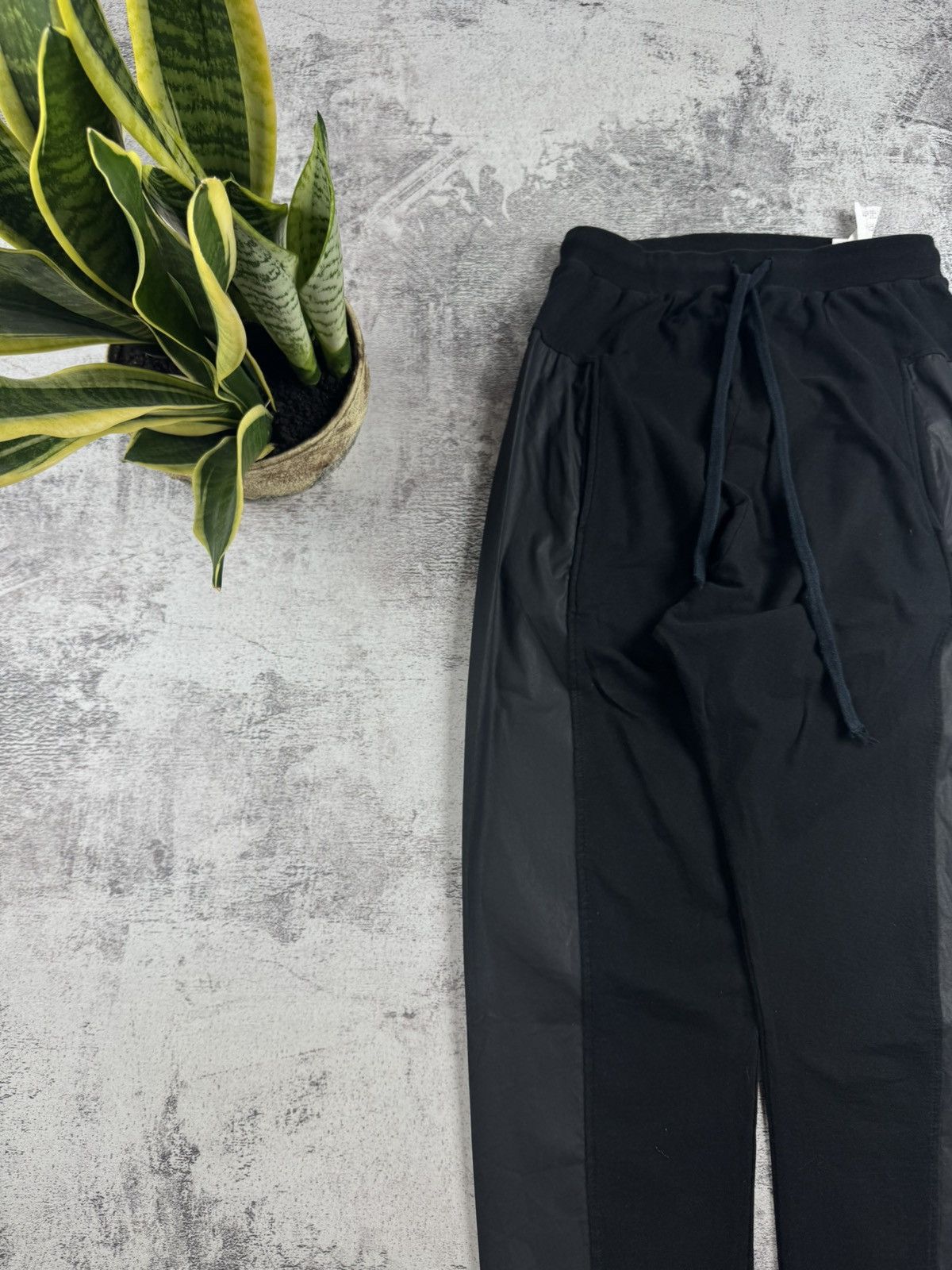 Andrea Ya'aqov Andrea Yaaqov Y2K Avant Gard Cotton Design Nylon Sweat Pants Trousers Bottoms Size US 30 / EU 46 - 5 Thumbnail