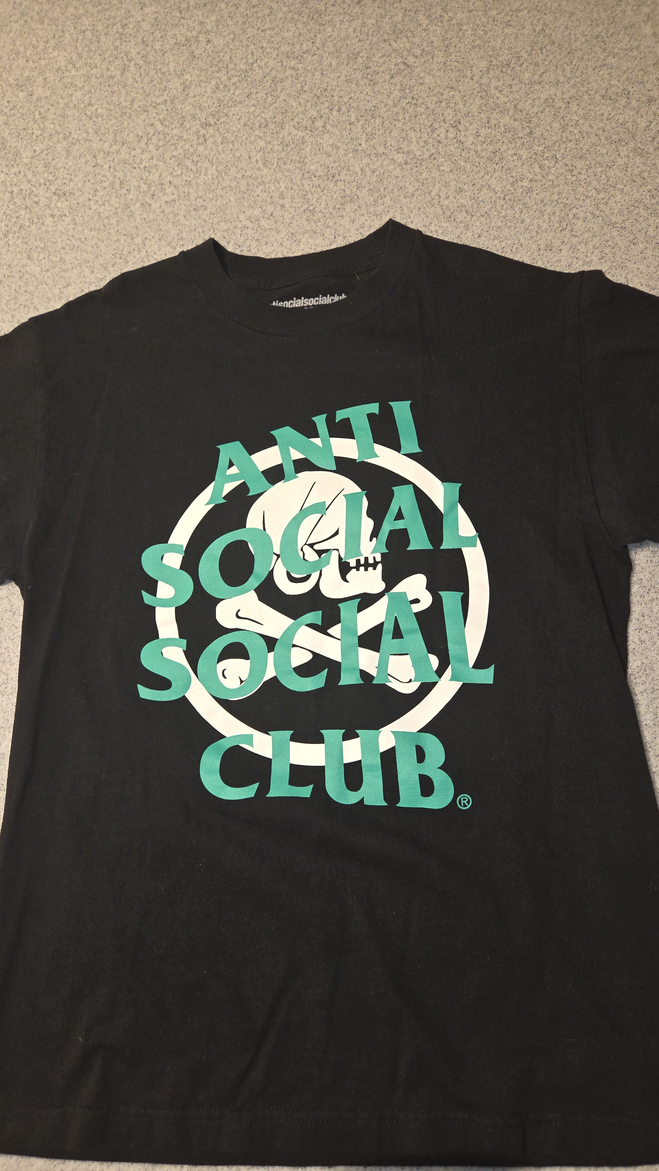 Anti Social Social Club × Neighborhood Anti Social Social Club x Neighborhood Cambered Black Tee Size US M / EU 48-50 / 2 - 1 Thumbnail