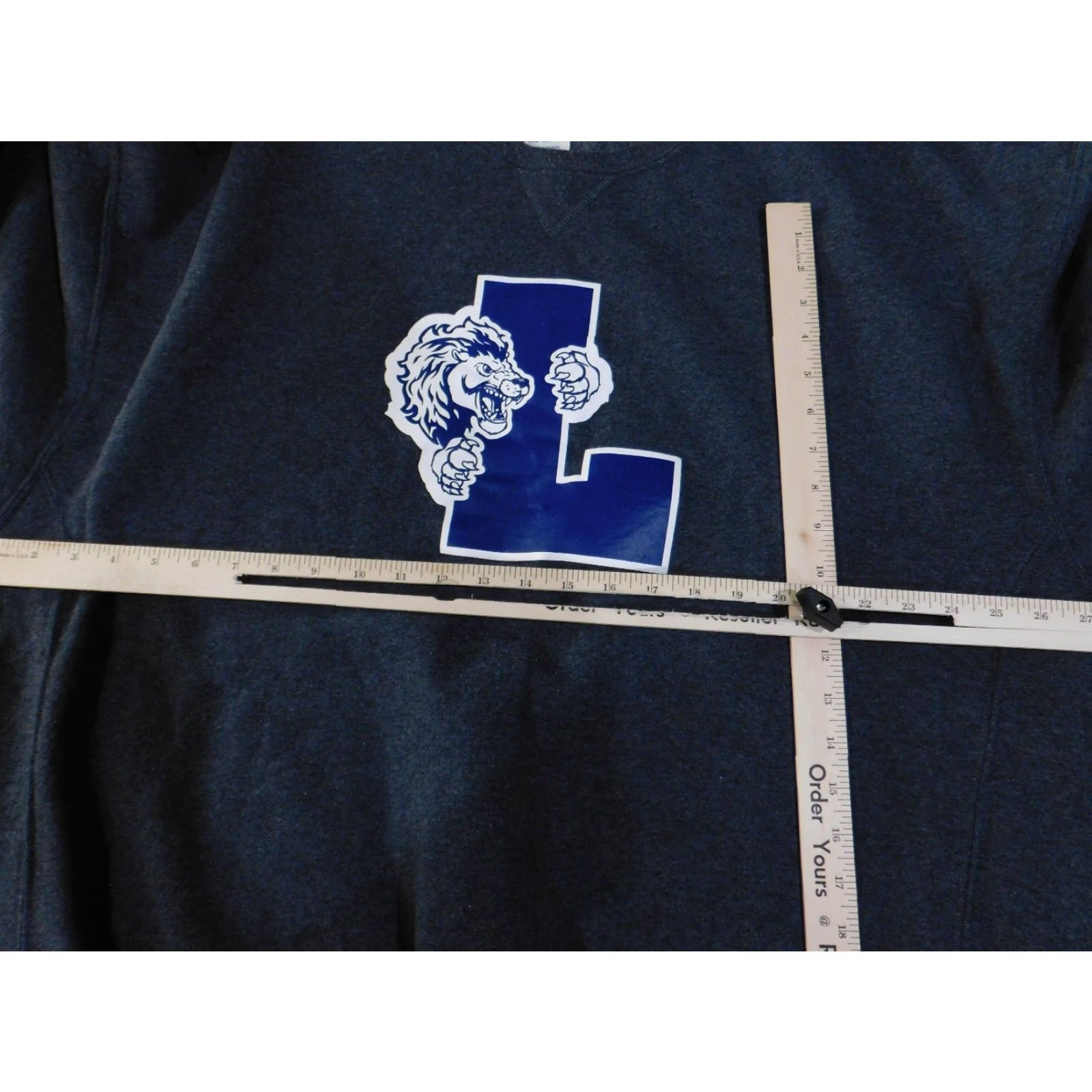 Russell Athletic VINTAGE Russell Sweatshirt Mens 3XL Gray Knit Pullover Zipper Logo Crew Neck Basketball Graphic Size US XXL / EU 58 / 5 - 5 Thumbnail