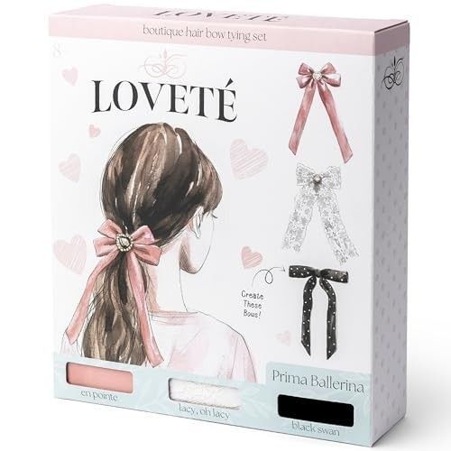 Other Loveté Boutique Hair Bow Tying Kit - Prima Ballerina Edition Size ONE SIZE - 1 Thumbnail