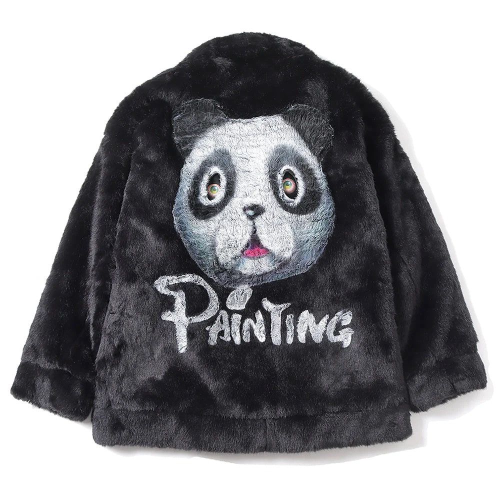 Doublet Doublet Hand Painted Fur Jacket Size M / US 6-8 / IT 42-44 - 2 Thumbnail