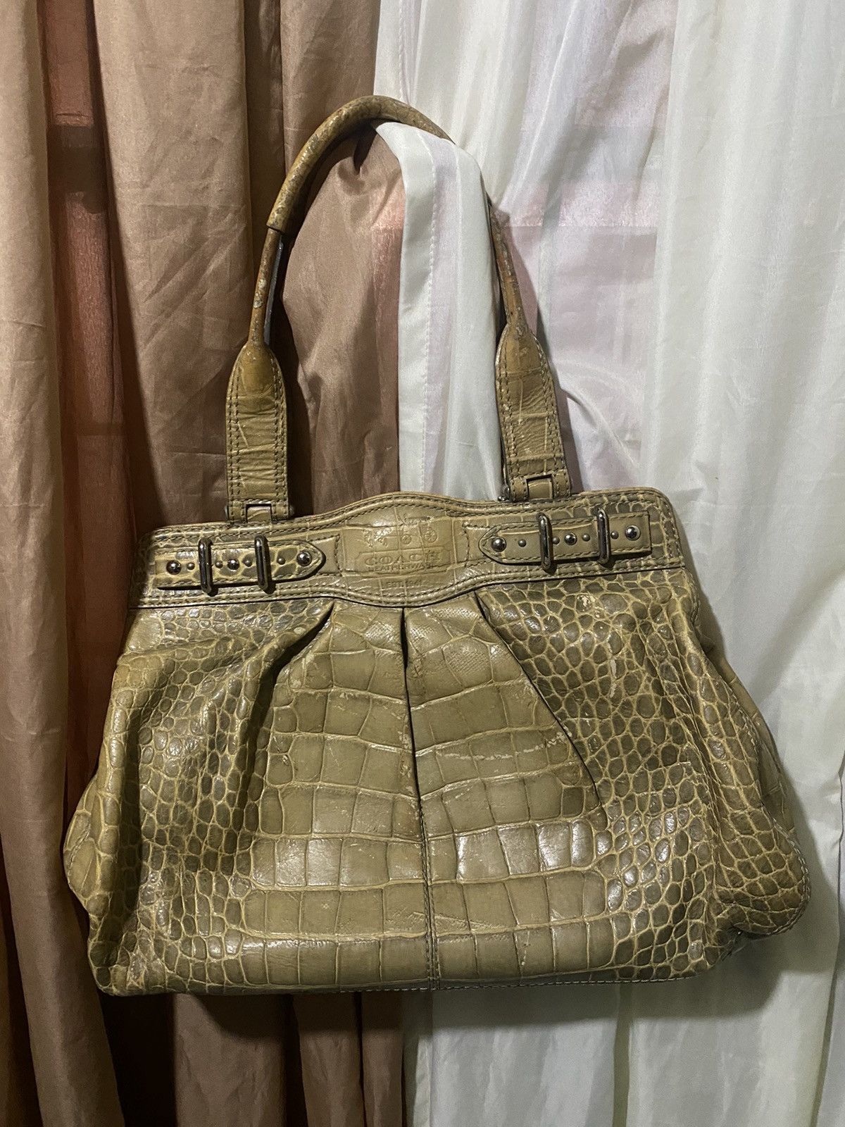 Coach Vintage coach Crocodile skin Size ONE SIZE - 2 Thumbnail