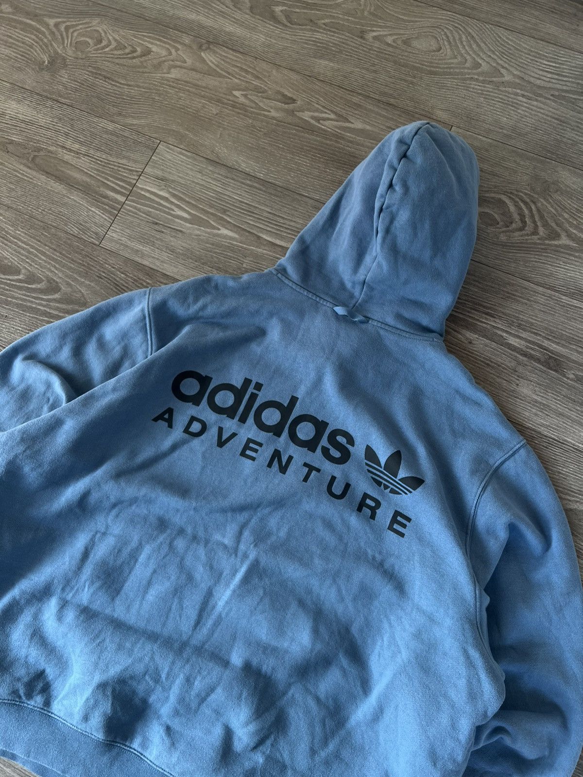 Adidas ‼️Adidas Adventure EQT Big Logo Regular Hood Hoodie ‼️ Size US XXL / EU 58 / 5 - 20 Thumbnail