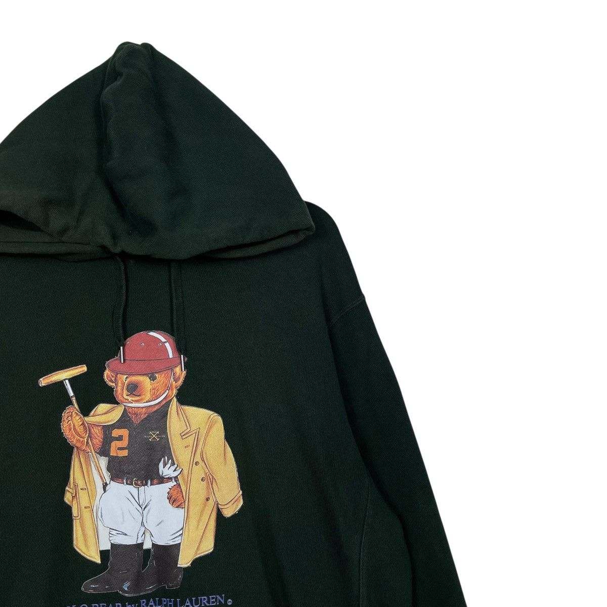 Polo Ralph Lauren Vintage Polo Bear Ralph Lauren Green Hoodie Size US L / EU 52-54 / 3 - 5 Thumbnail