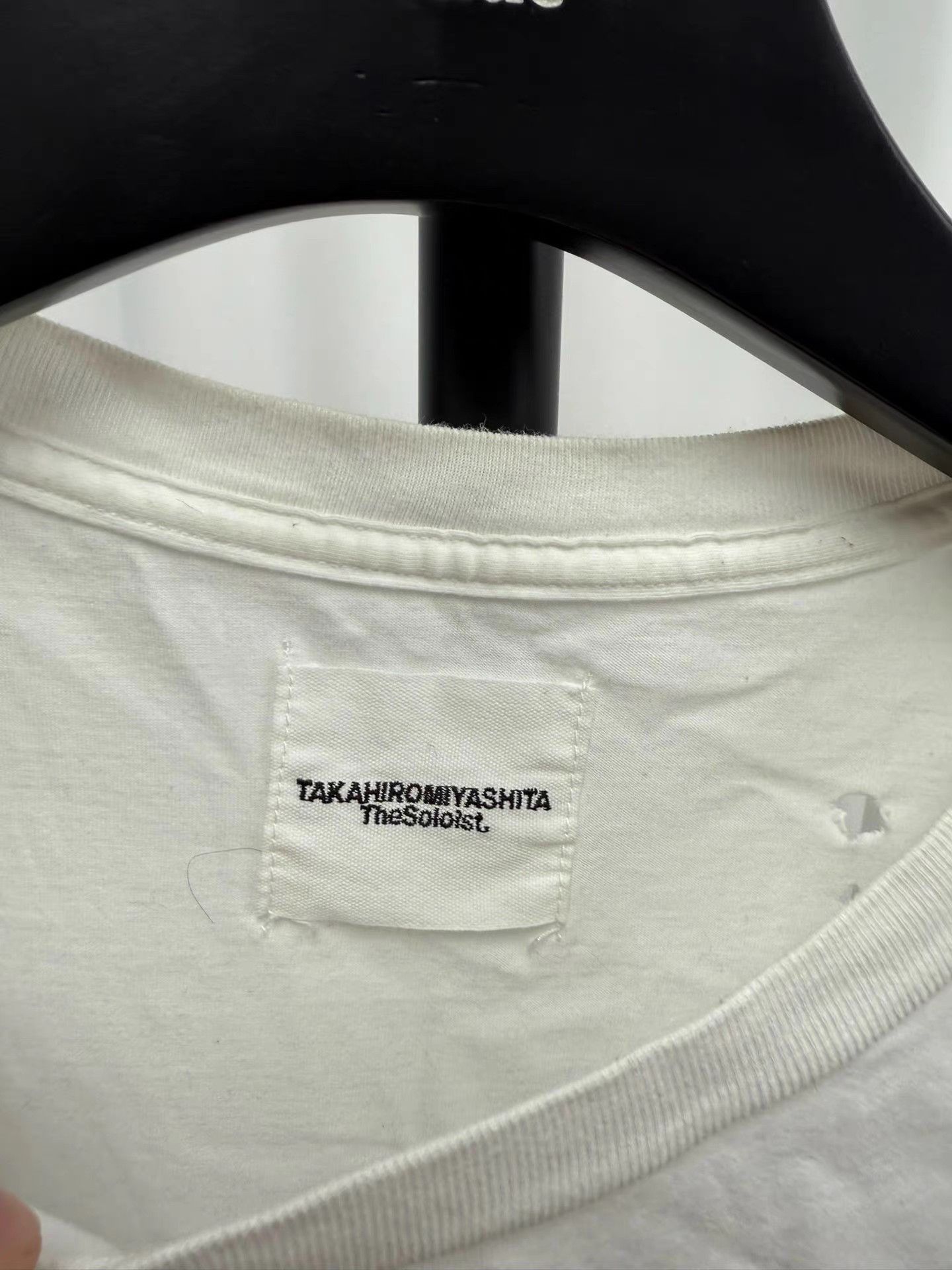 Takahiromiyashita The Soloist. The soloist Distressed Short Sleeve K20 Size US M / EU 48-50 / 2 - 4 Thumbnail