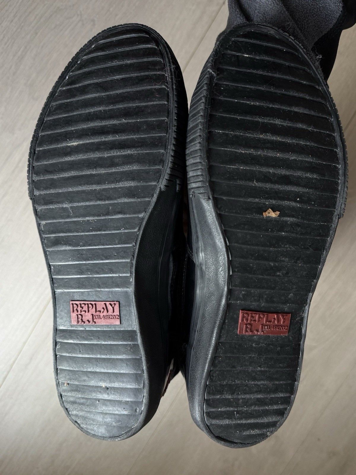 Replay Replay Dragon High Lace Up Y2k Shoes Black Japan Vintage Size US 10 / IT 40 - 13 Thumbnail