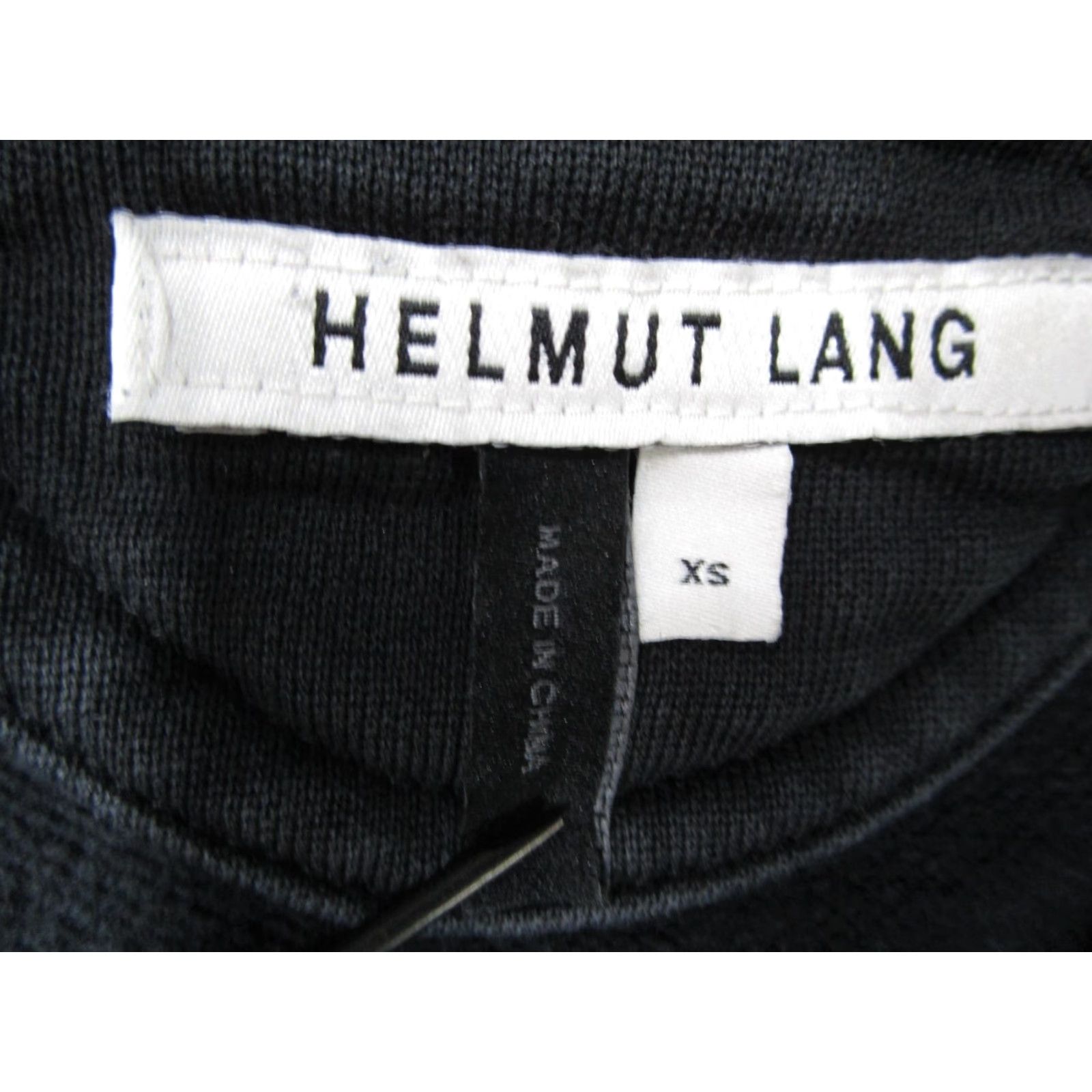 Helmut Lang Helmut Lang Hoodie Mens XS Black High Neck Funnel Hood Zip Pullover Lined Size US XS / EU 42 / 0 - 4 Thumbnail