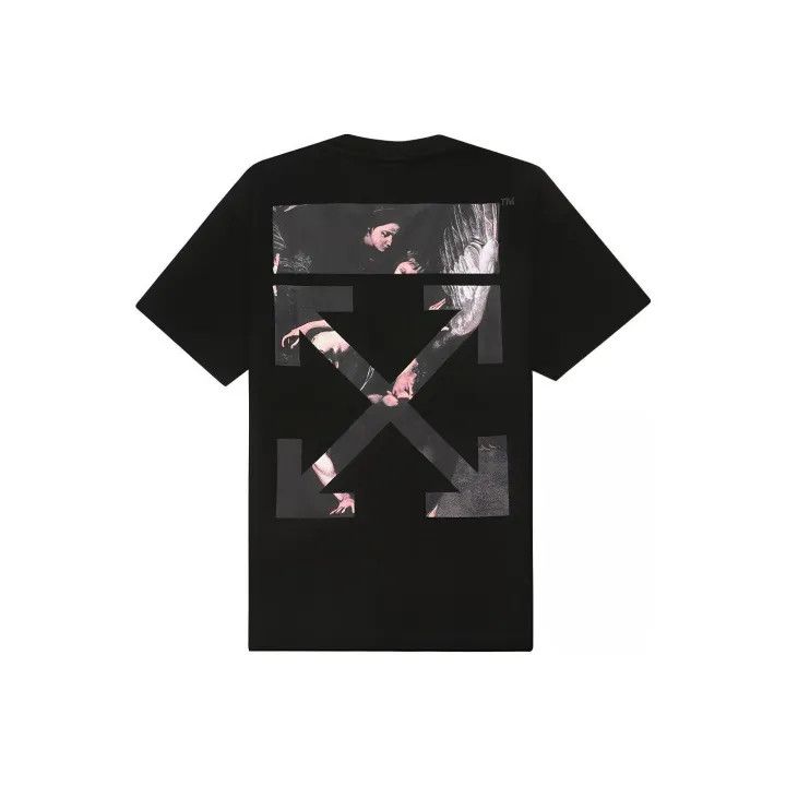 Off-White Off-White Carravaggio Graphic Short Sleeve Tee 0079 Size US XS / EU 42 / 0 - 1 Thumbnail