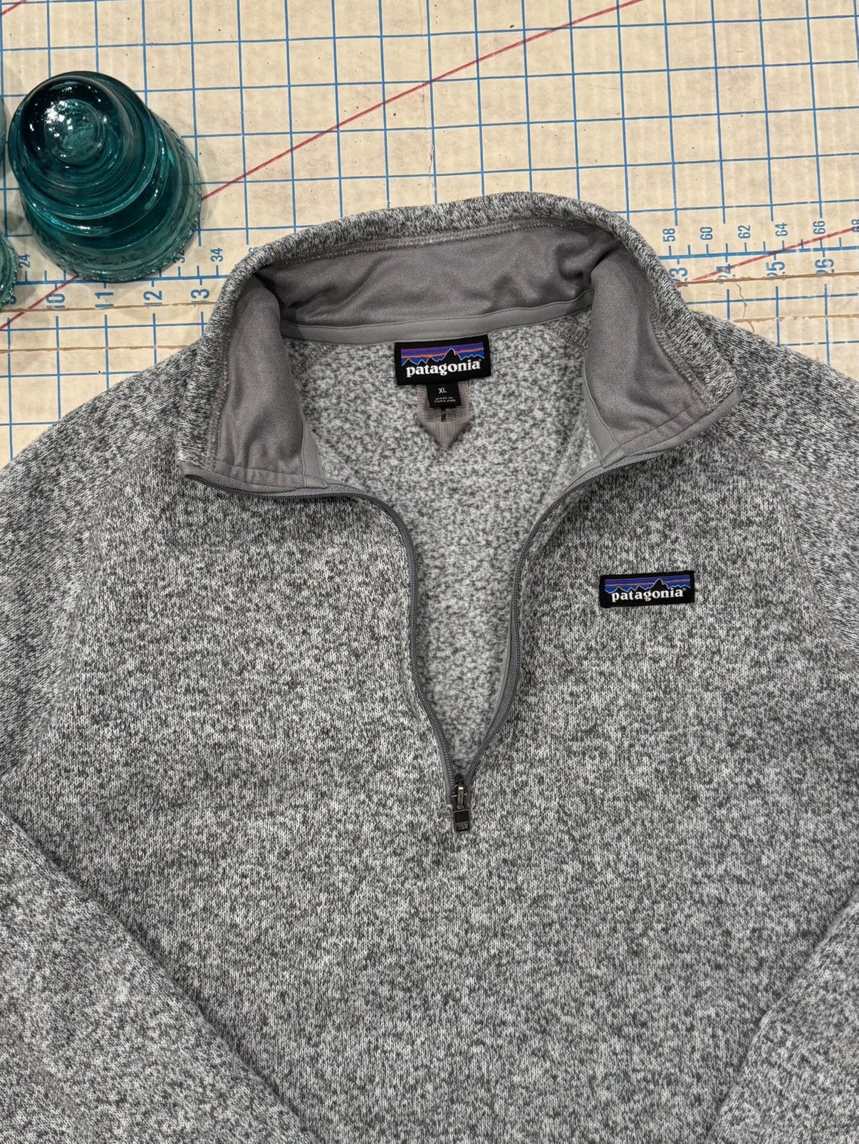 Patagonia Patagonia Better Sweater 1/4 Zip Women’s XL Heather Gray Size XL / US 12-14 / IT 48-50 - 4 Thumbnail