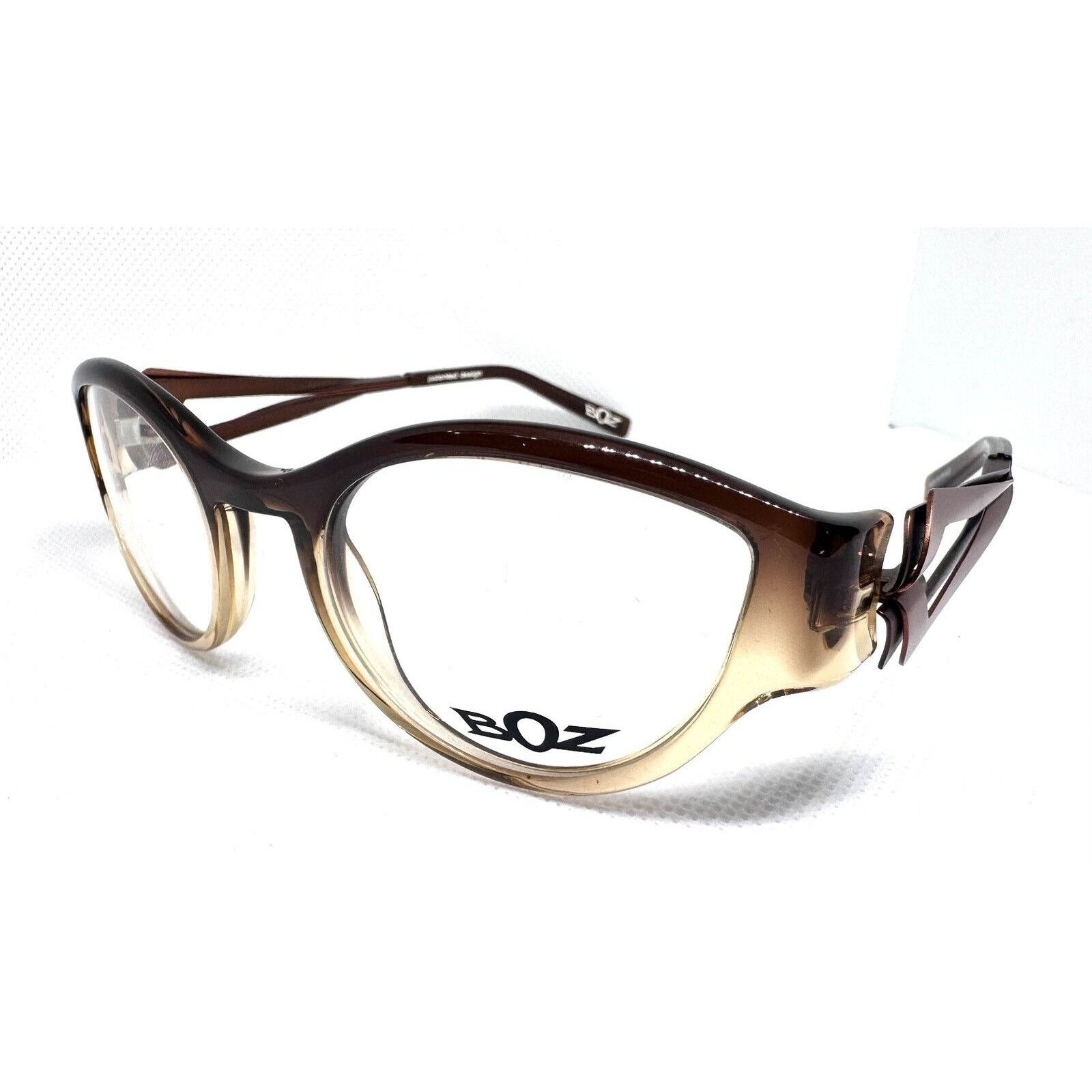J.F. REY BOZ EYEGLASSES BY JF REY PIN UP 9394 BROWN 48.5 19.5 132 Size ONE SIZE - 8 Thumbnail