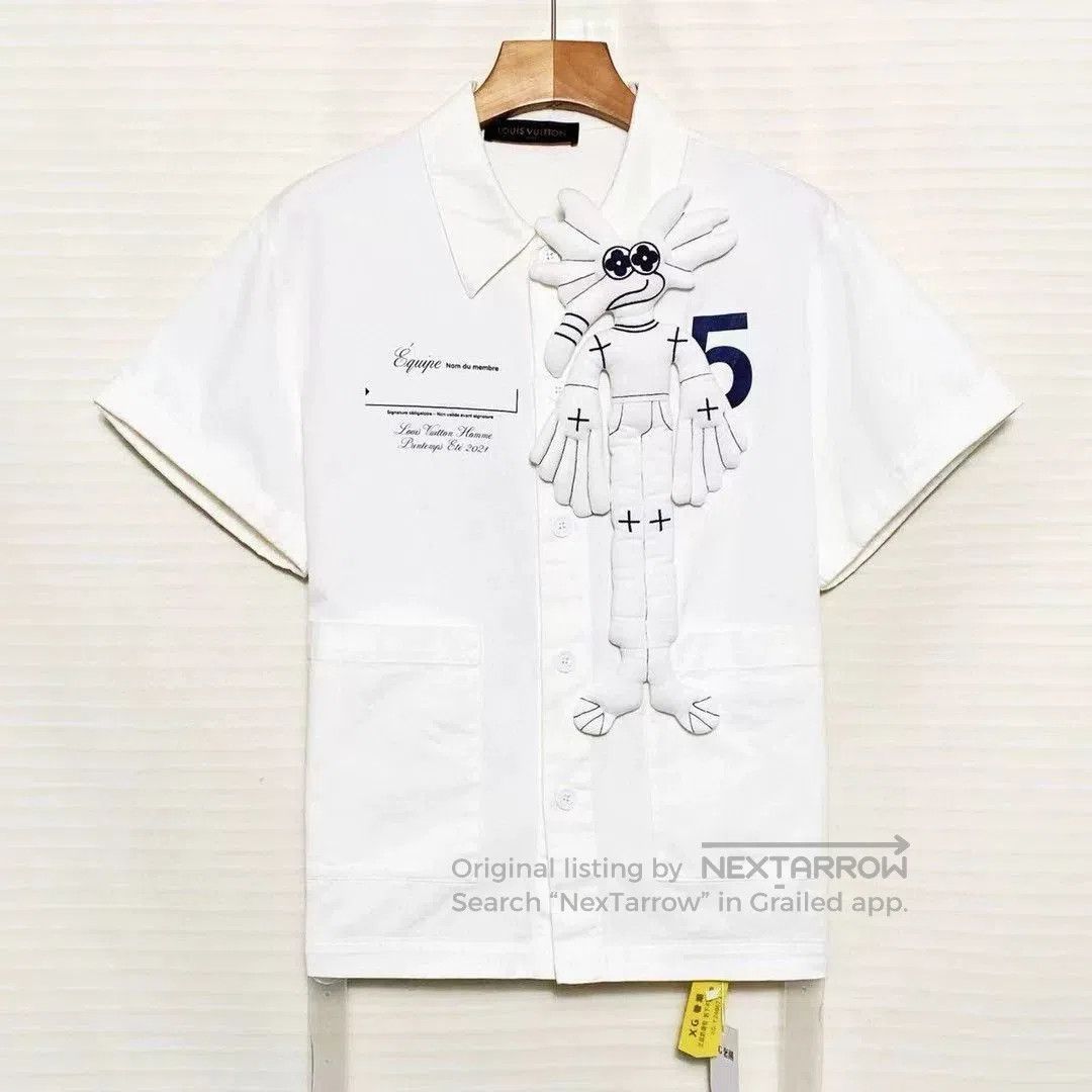 Louis Vuitton Louis Vuitton Asia Limited Elf Print Shirt. Size S / US 4 / IT 40 - 1 Thumbnail
