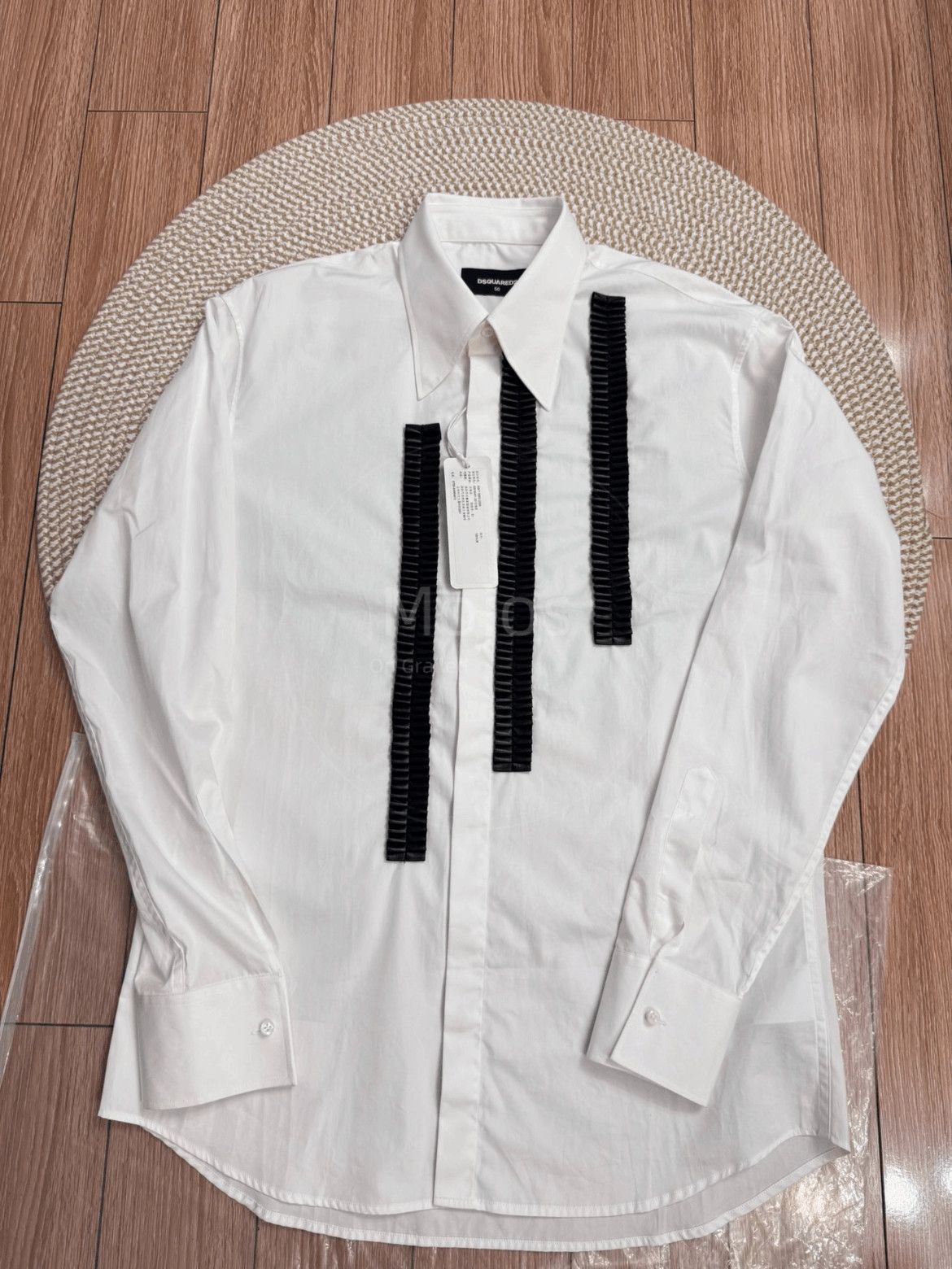 Sz 50 Dsquared2 Triple Stripe Shirt