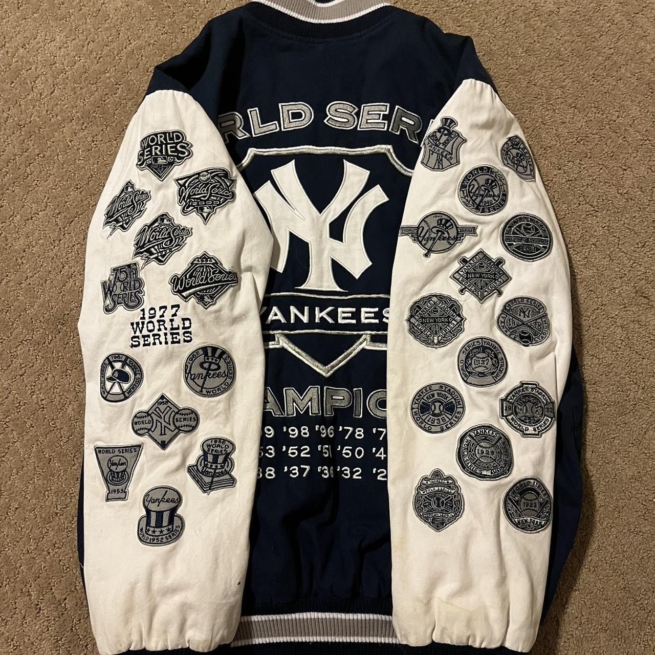 New York Yankees × Vintage RARE Vintage New York Yankees Bomber Jacket Size US M / EU 48-50 / 2 - 3 Thumbnail