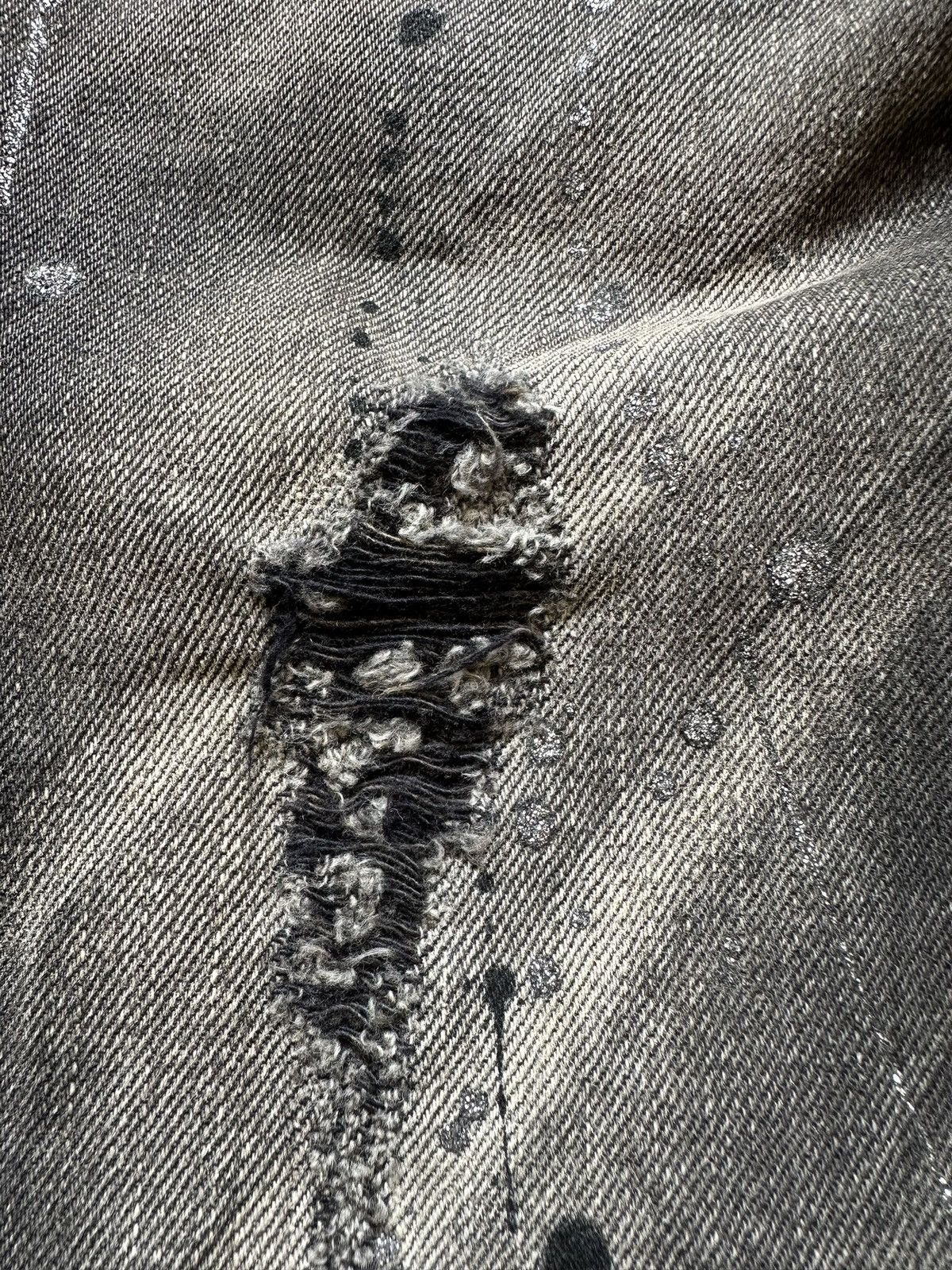 Yasuyuki Ishii 00’s LAGUST dusty studded gothic denim jeans Size US 30 / EU 46 - 16 Thumbnail