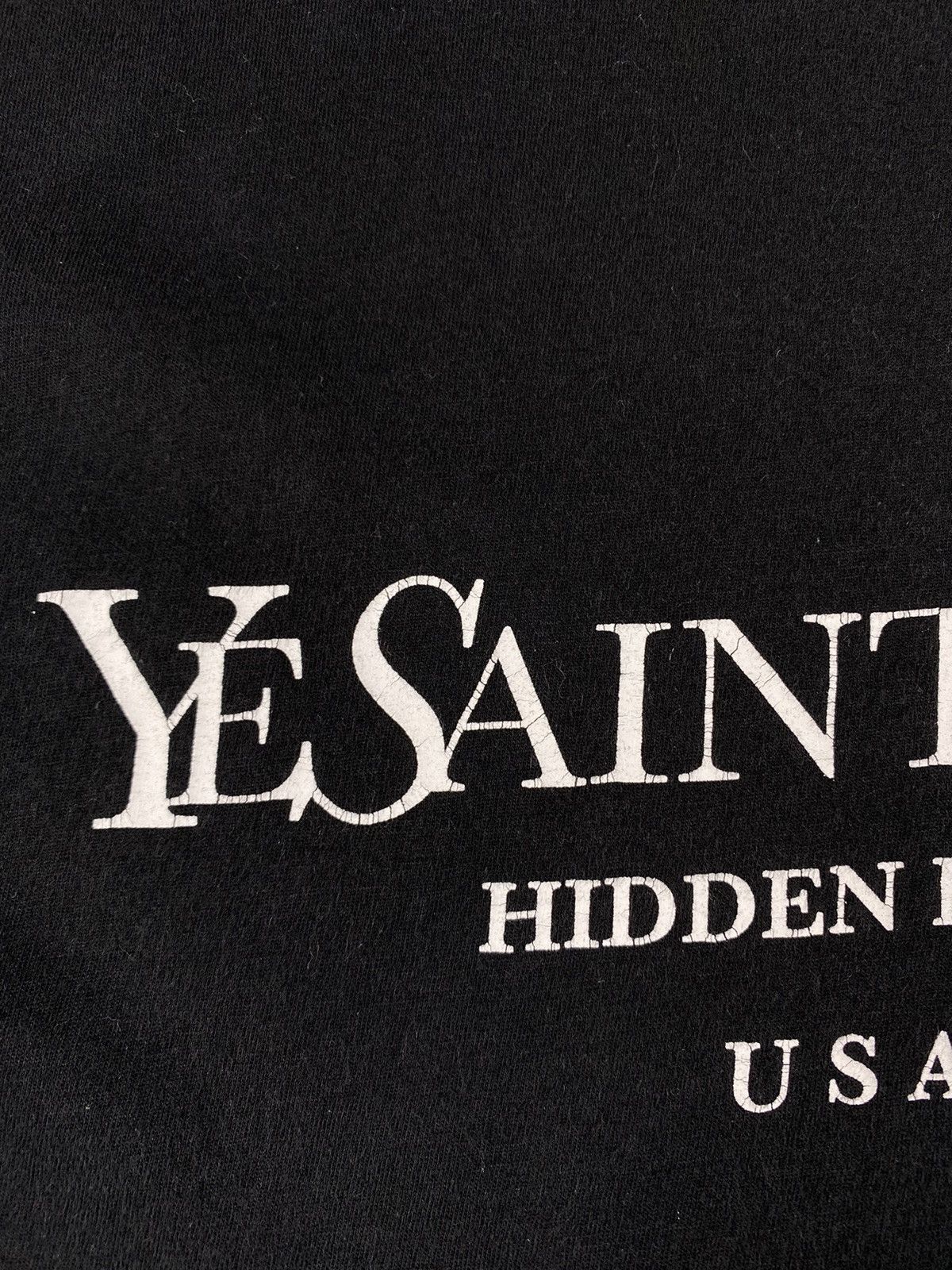 Band Tees Vintage Kanye West “Ye Saint West” Tour T Shirt Size US L / EU 52-54 / 3 - 3 Thumbnail