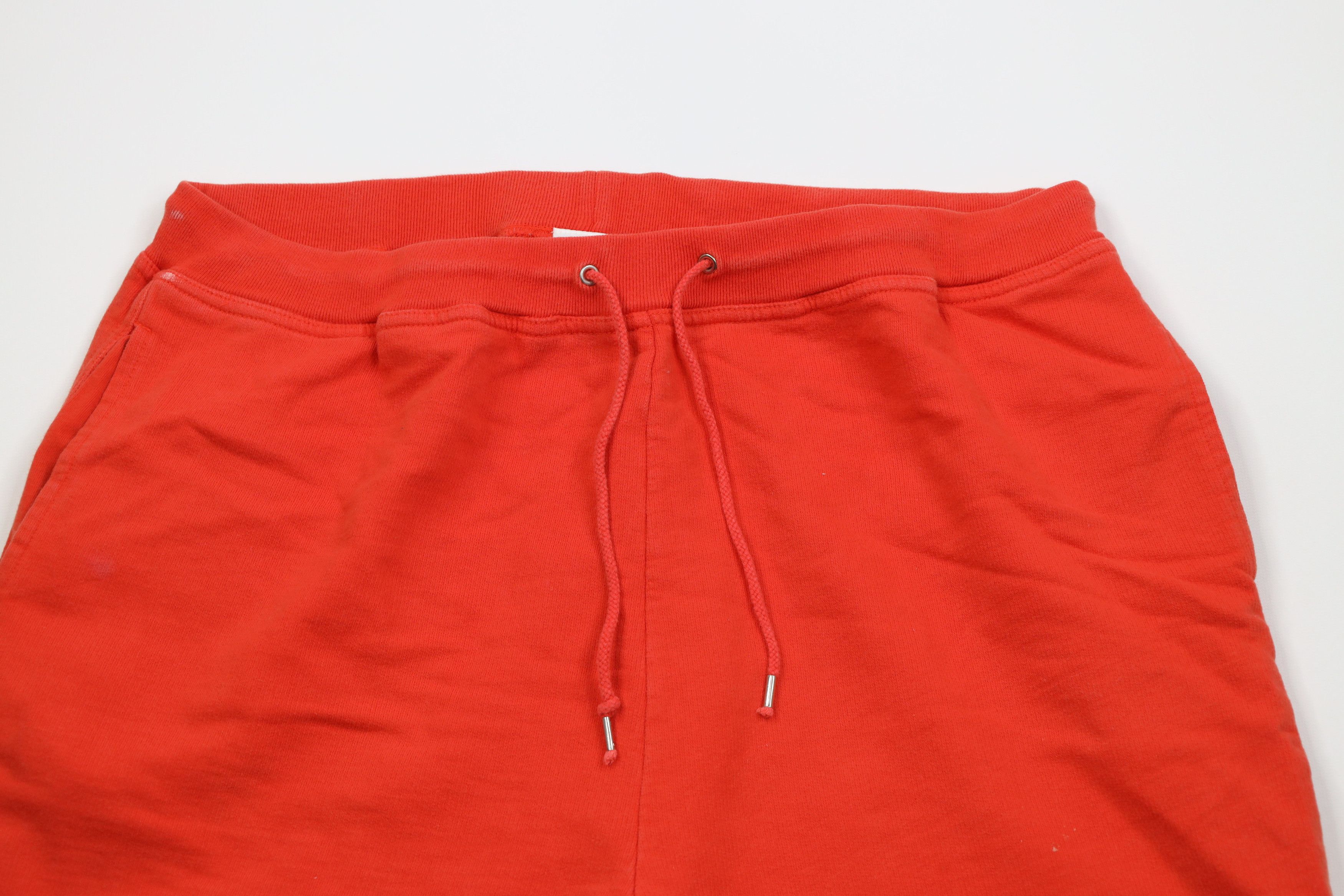 Vintage Vintage 90s Y2K Streetwear Blank Ribbed Knit Wide Leg Pants Size 32" / US 10 / IT 46 - 2 Thumbnail