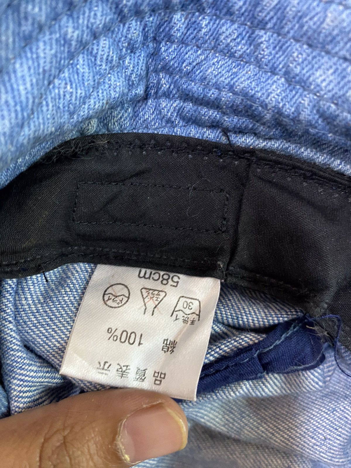 Japanese Brand × Vintage Japanese Brand Plain Bucket Hat Size ONE SIZE - 6 Thumbnail