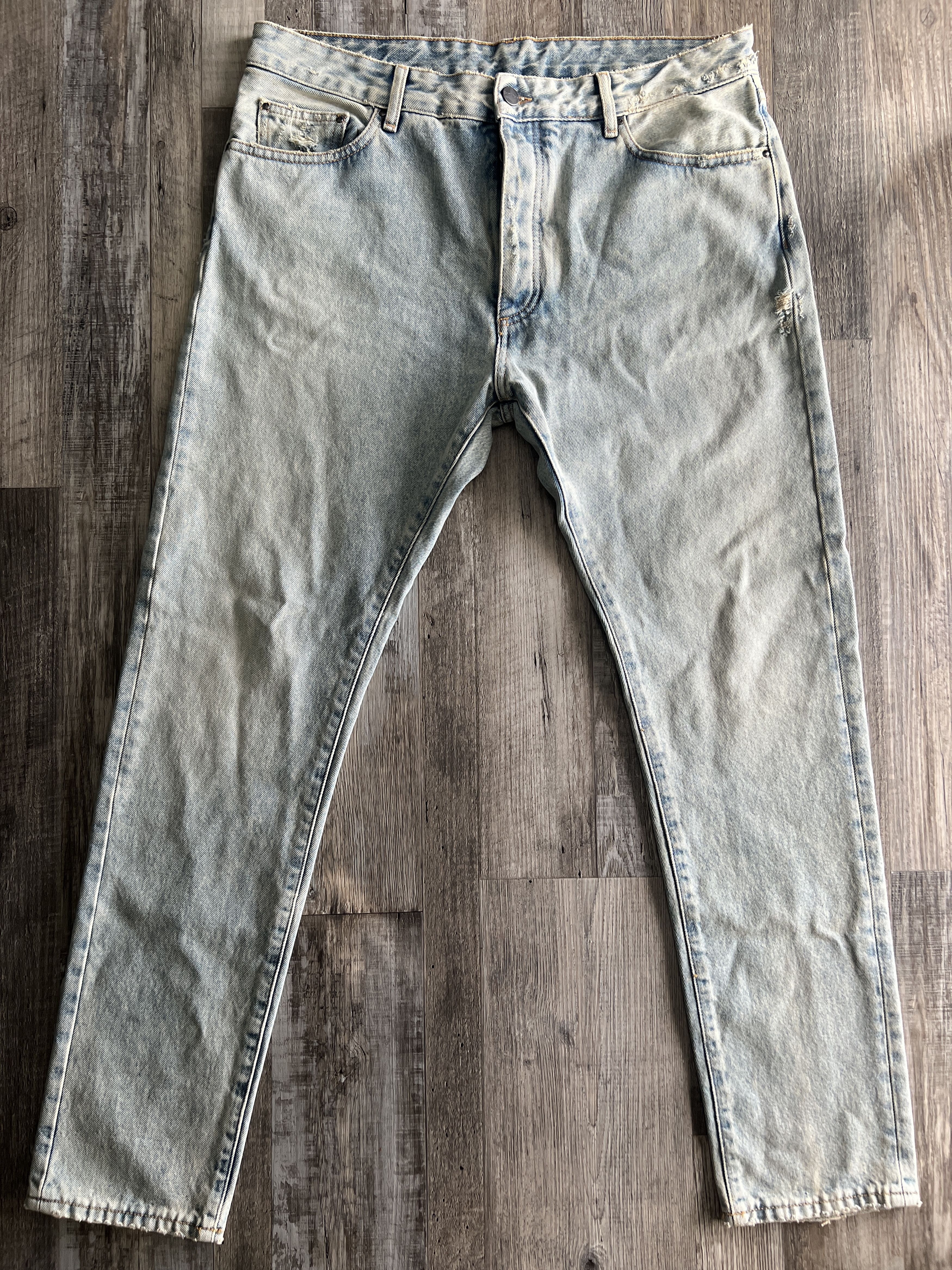 Palm Angels Palm Angels Logo Jeans Slim fit Size US 34 / EU 50 - 1 Thumbnail