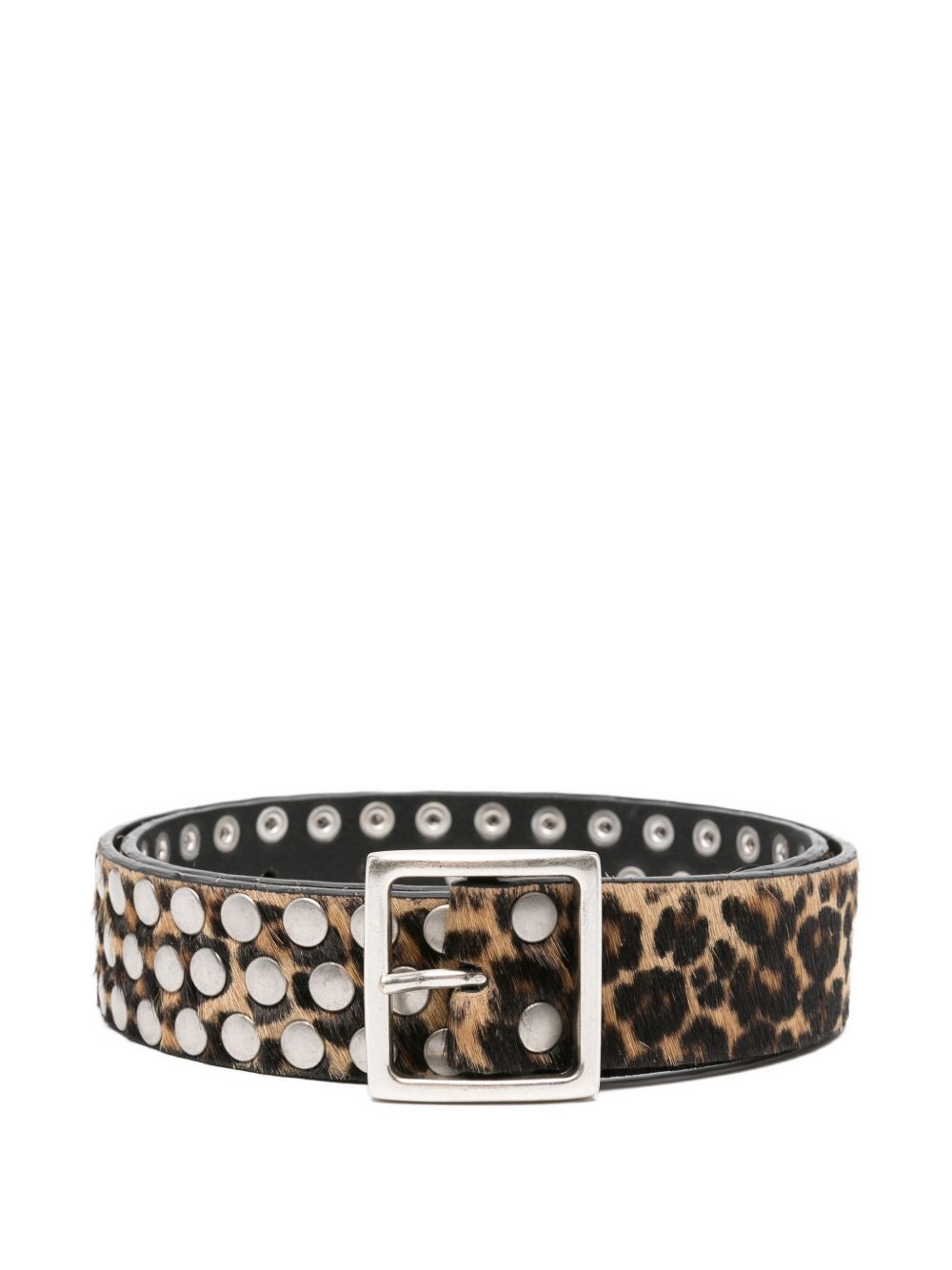 Golden Goose LEO STUDDED LEATHER BELT Size ONE SIZE - 1 Thumbnail