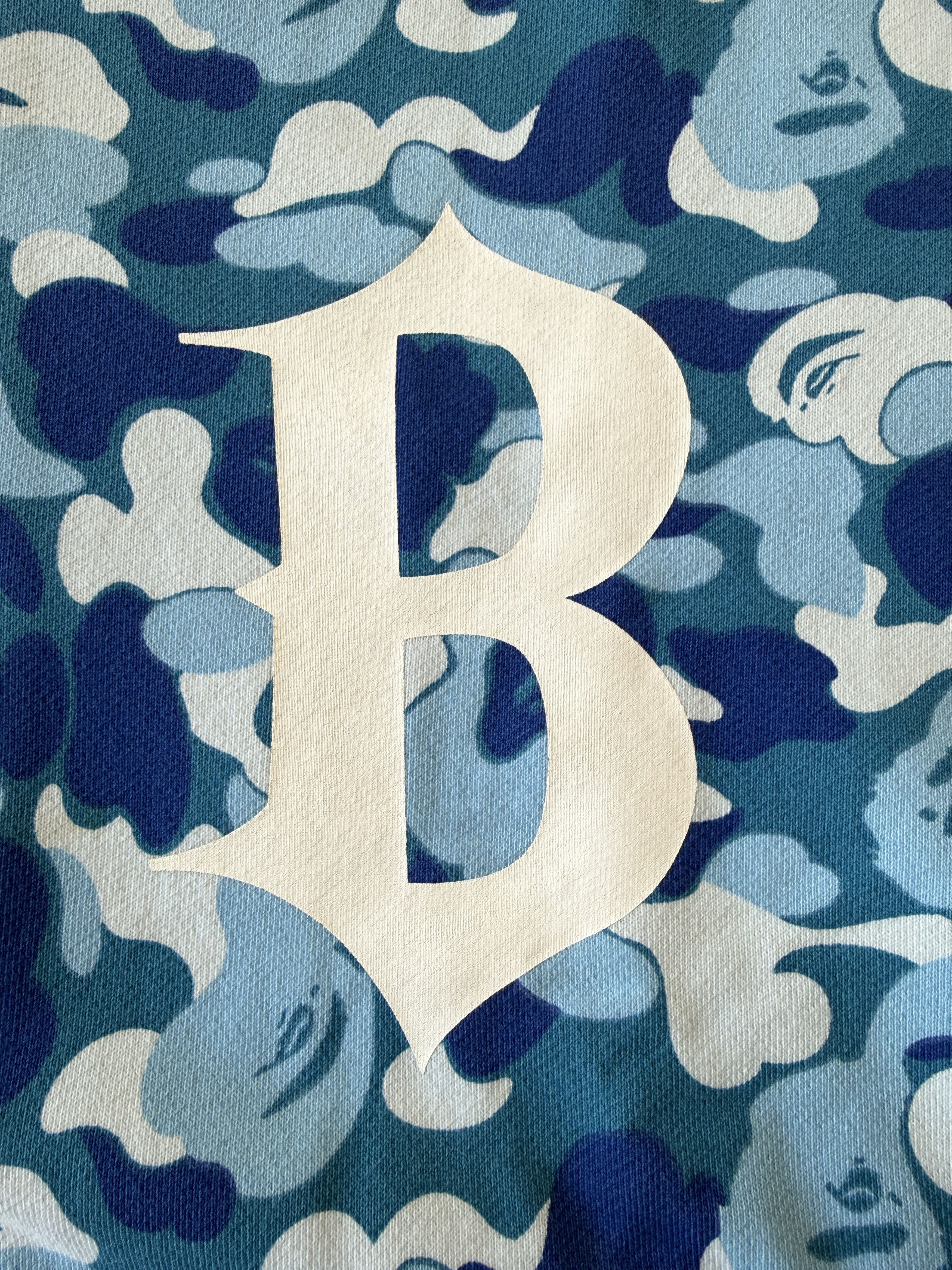 Bape BAPE NIGO FAVORITE SHOP ABC CAMO SWEAT VARSITY JACKET (2008) Size US L / EU 52-54 / 3 - 6 Thumbnail