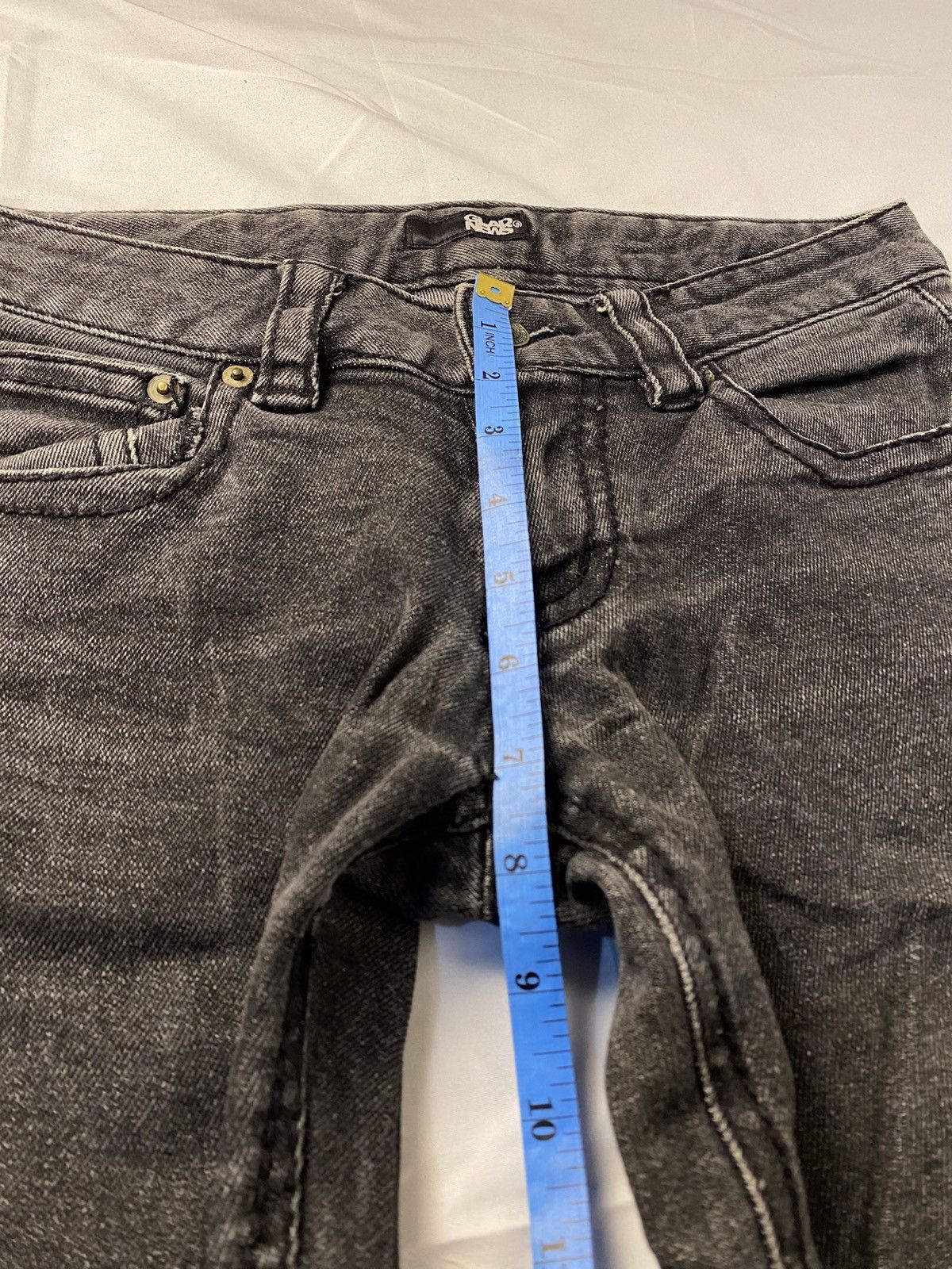Japanese Brand 2000 Glad News Skinny Bristish Flag Punk Gothic Style Size US 28 / EU 44 - 20 Thumbnail