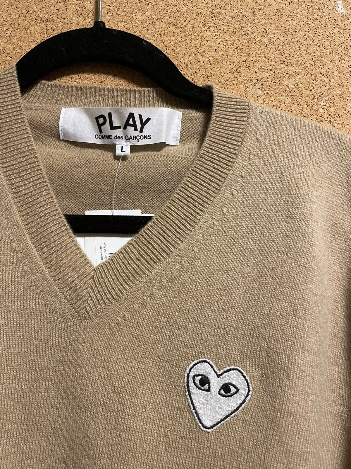 COMME des GARCONS V-Neck Sweater