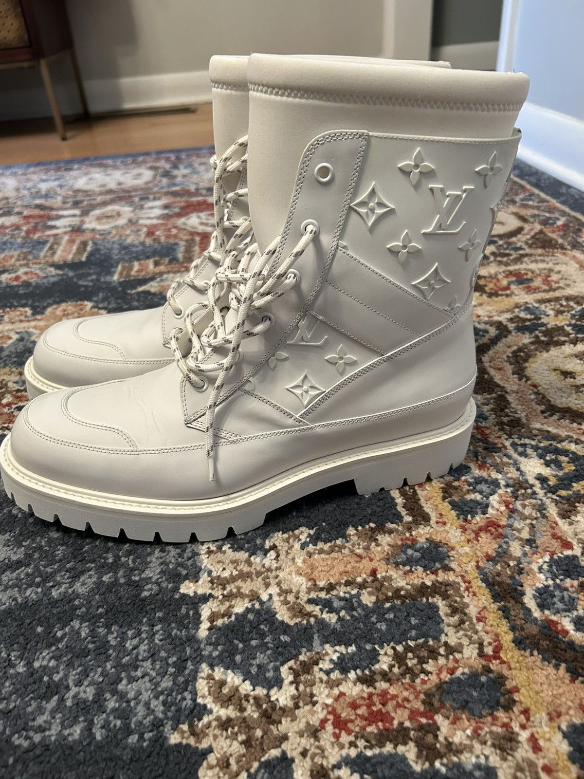 Louis Vuitton LV Baroque Ranger Boots | Grailed