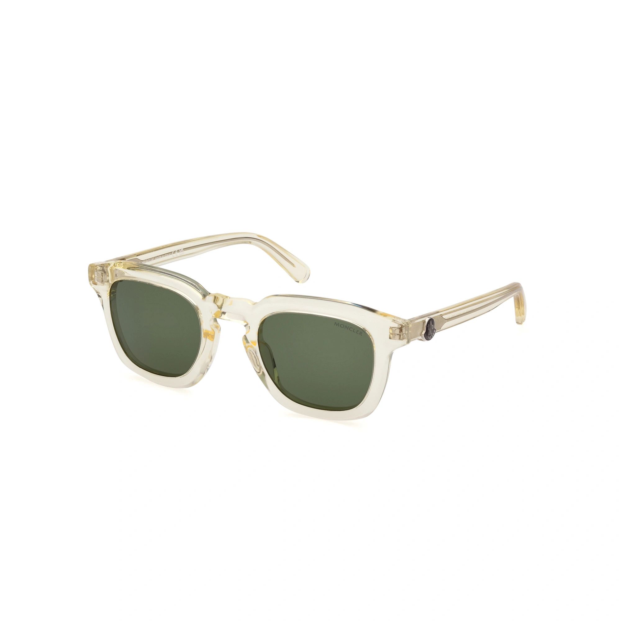 Moncler o1y0225 Size : OS / 50 mm Sunglasses in White/Olive Green Size ONE SIZE - 3 Thumbnail