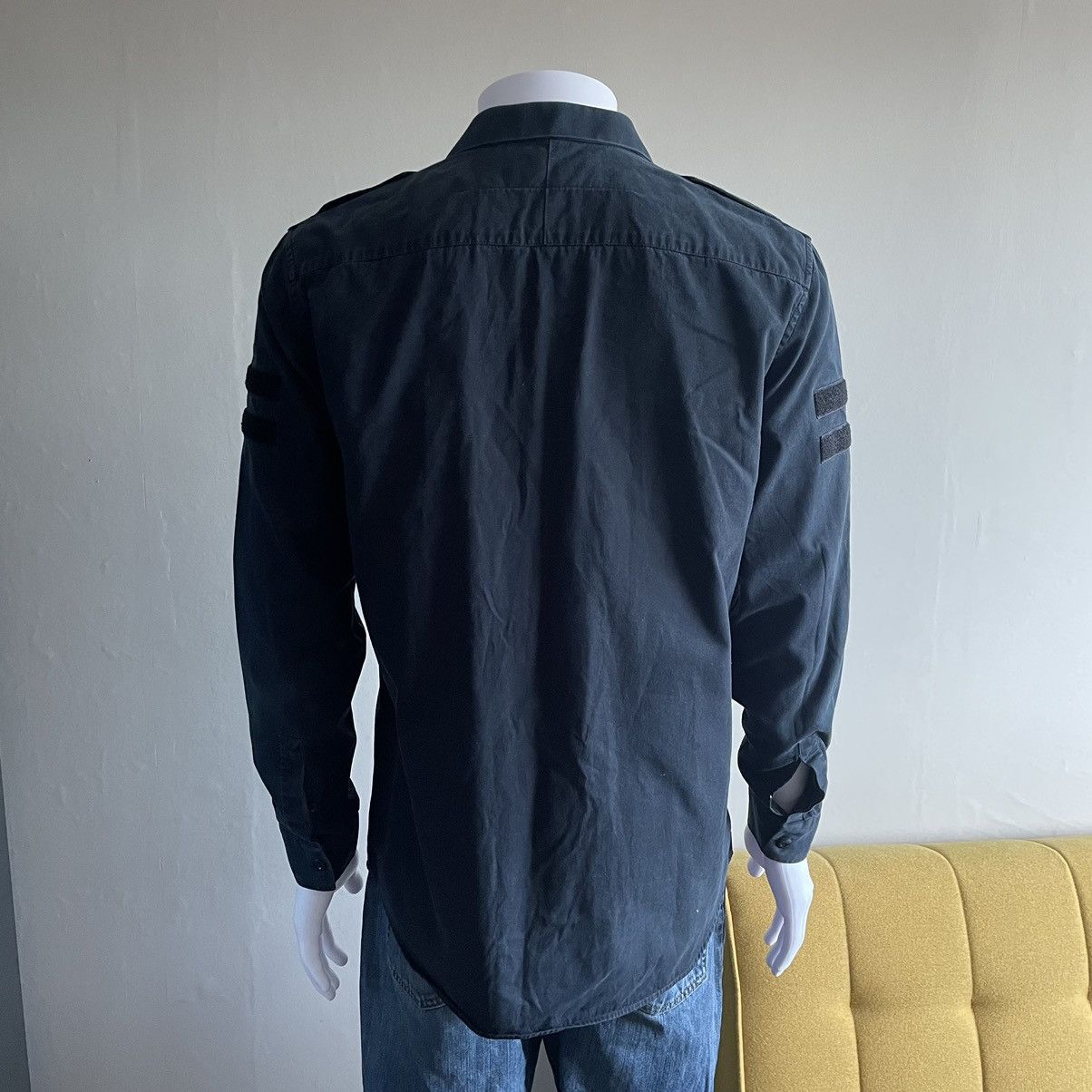 Givenchy Givenchy SS17 Riccardo Tisci Era Officers Shirt Size US L / EU 52-54 / 3 - 3 Thumbnail