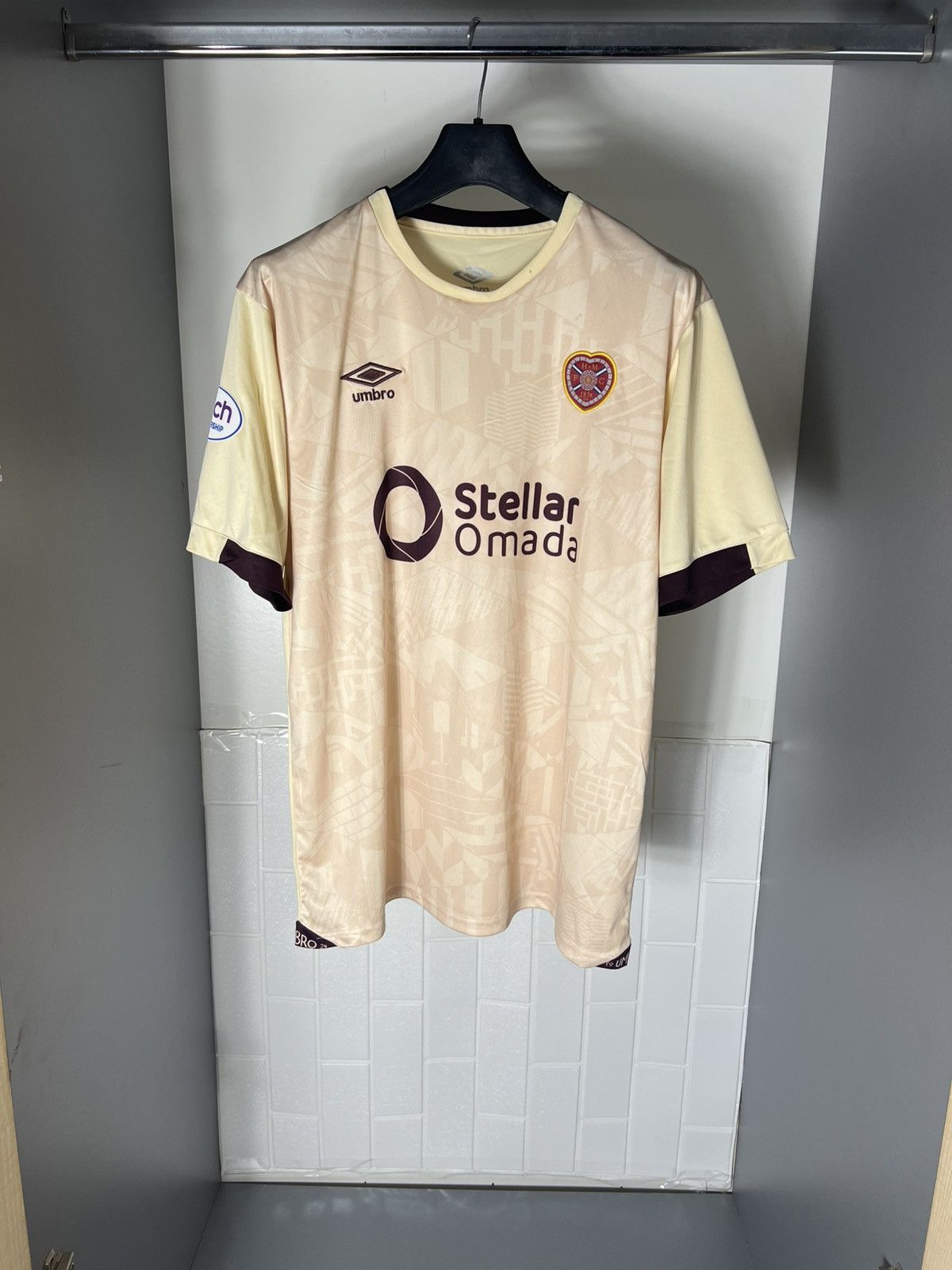 Adidas × Vintage VERY RARE FC HEART OF MIDLOTHIAN ENGLAND SOCCER JERSEY RETRO Size US XL / EU 56 / 4 - 1 Thumbnail