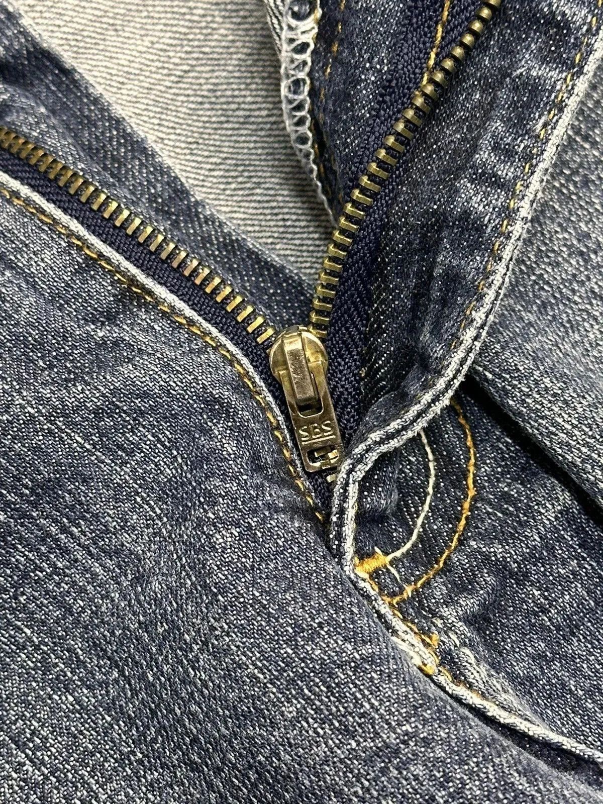14th Addiction Vintage Diesel Bontage Denim Cargo Pants Avantgarde Luxury Size US 36 / EU 52 - 6 Thumbnail