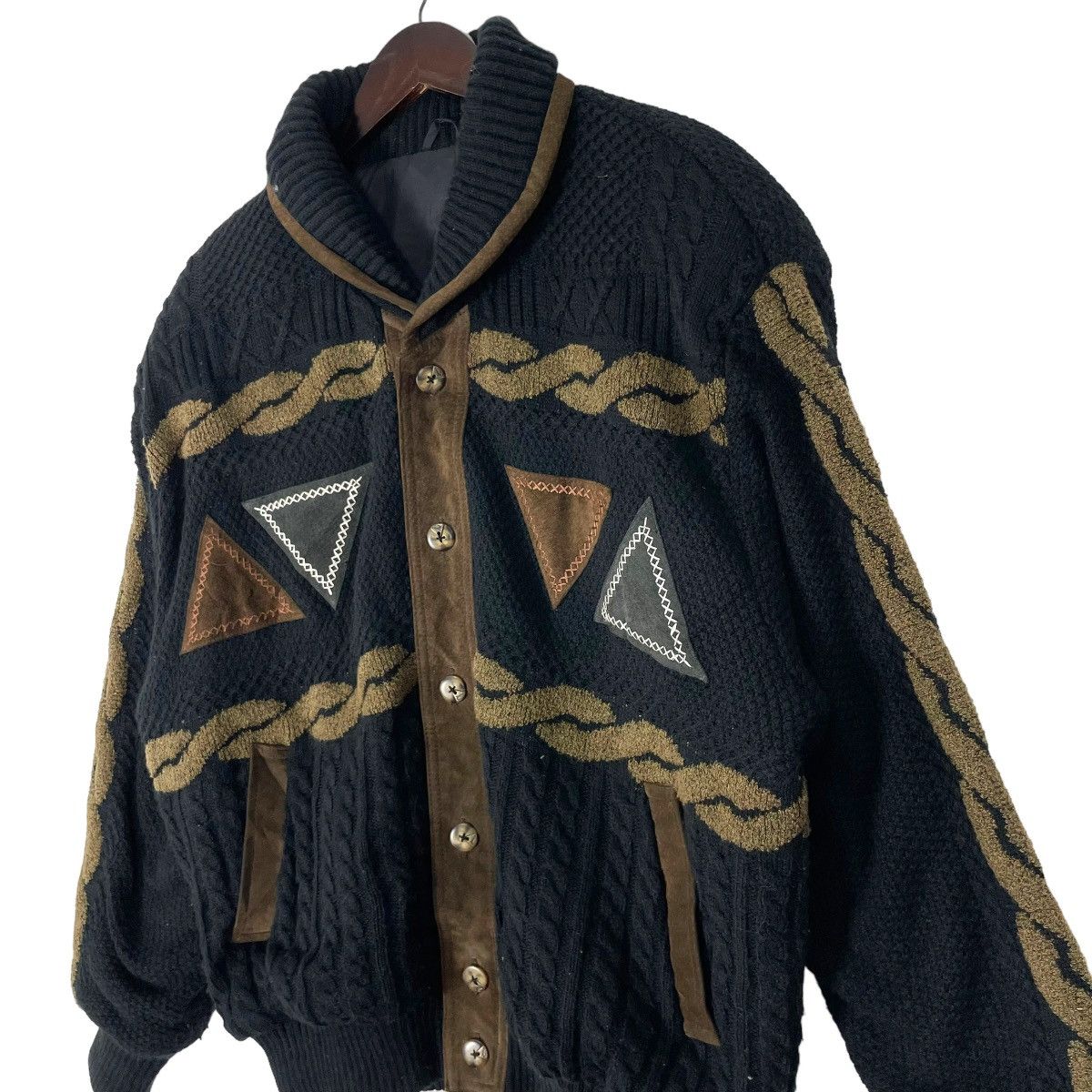 If Six Was Nine Vintage Racow Knitt Jacket Women Knittwear Japanese Brand Size XL / US 12-14 / IT 48-50 - 3 Thumbnail