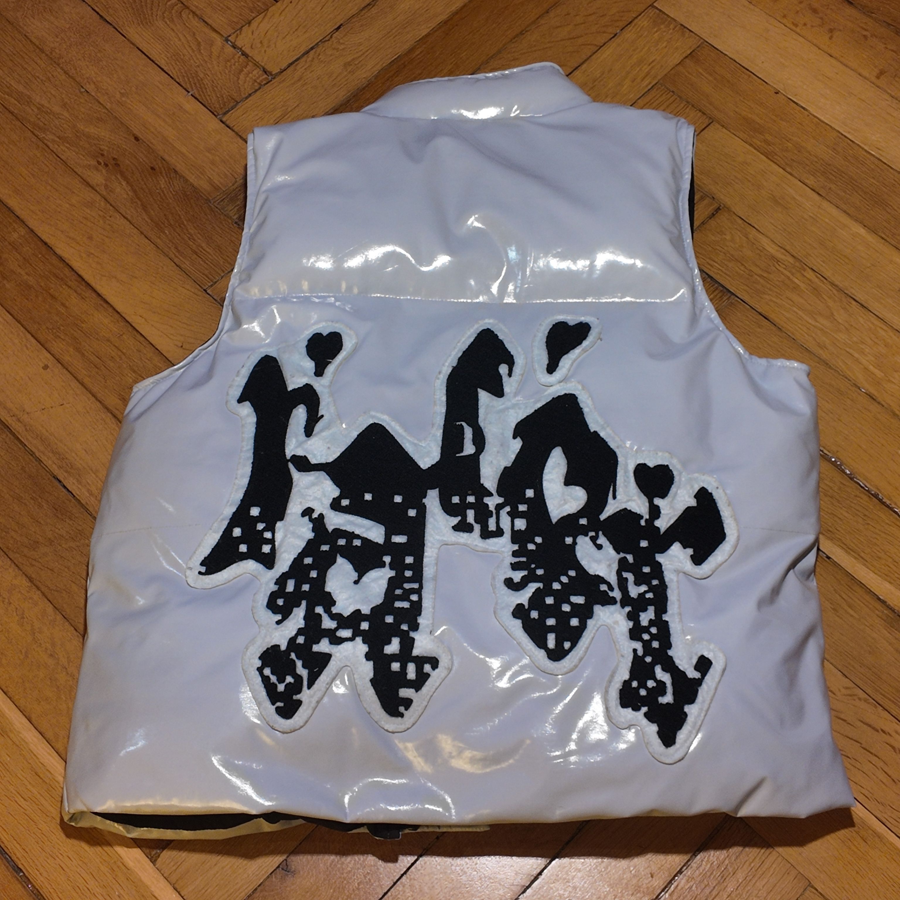 Racer Worldwide Racer Worldwide Glossy Patent Puffer Vest L Size US L / EU 52-54 / 3 - 5 Thumbnail