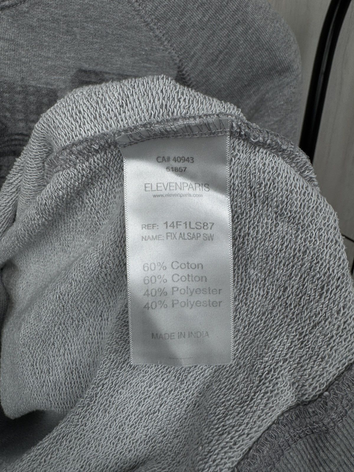 A$AP Rocky Eleven Paris x A$AP Rocky collection big logo sweatshirt Size US M / EU 48-50 / 2 - 10 Thumbnail