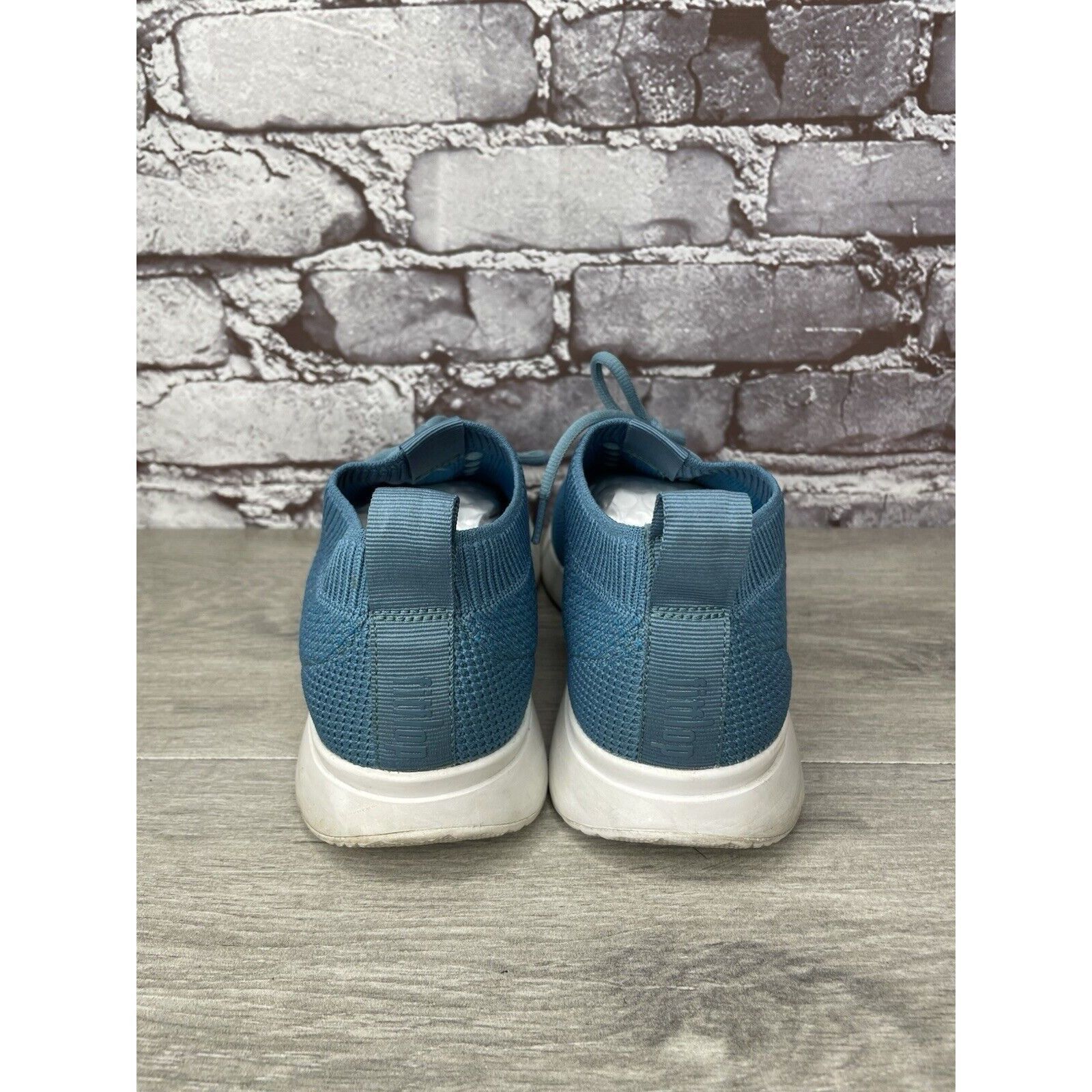 Other FITFLOP UBERKNIT Teal Blue Stretch Knit Mesh Wedge Sneakers Size US 6 / IT 36 - 13 Thumbnail