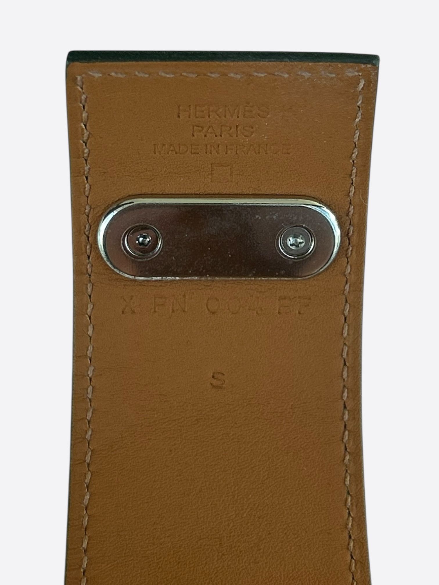Hermes Hermes Green Crocodile & Palladium Hardware Intense Bracelet Size ONE SIZE - 3 Thumbnail