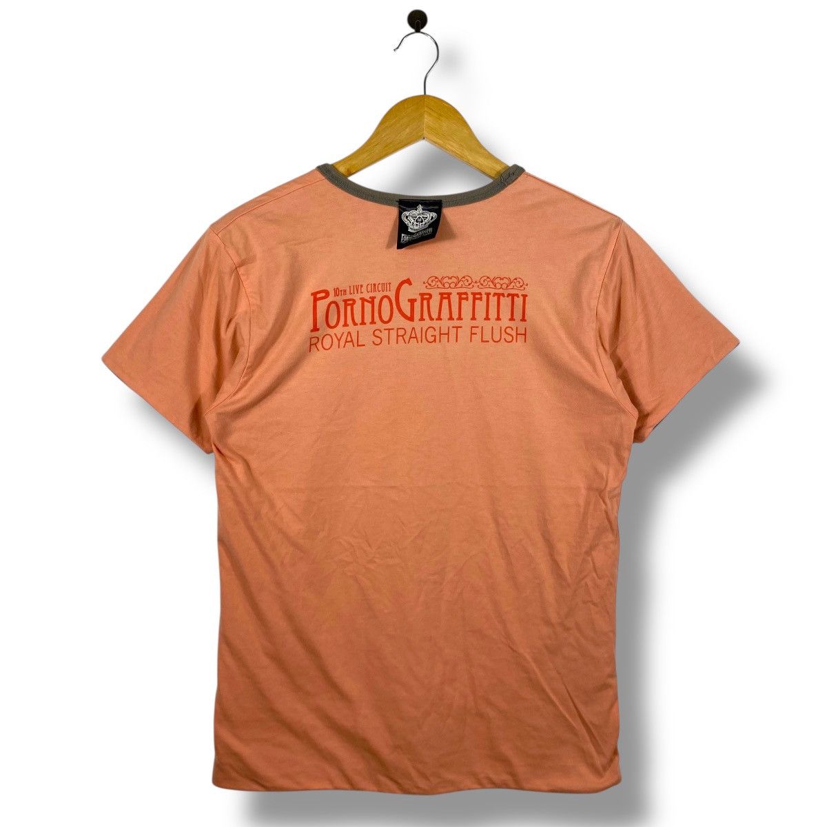 Band Tees Japanese Band PORNO GRAFFITTI Royal Straight Flush Tour Tee Size US M / EU 48-50 / 2 - 7 Thumbnail